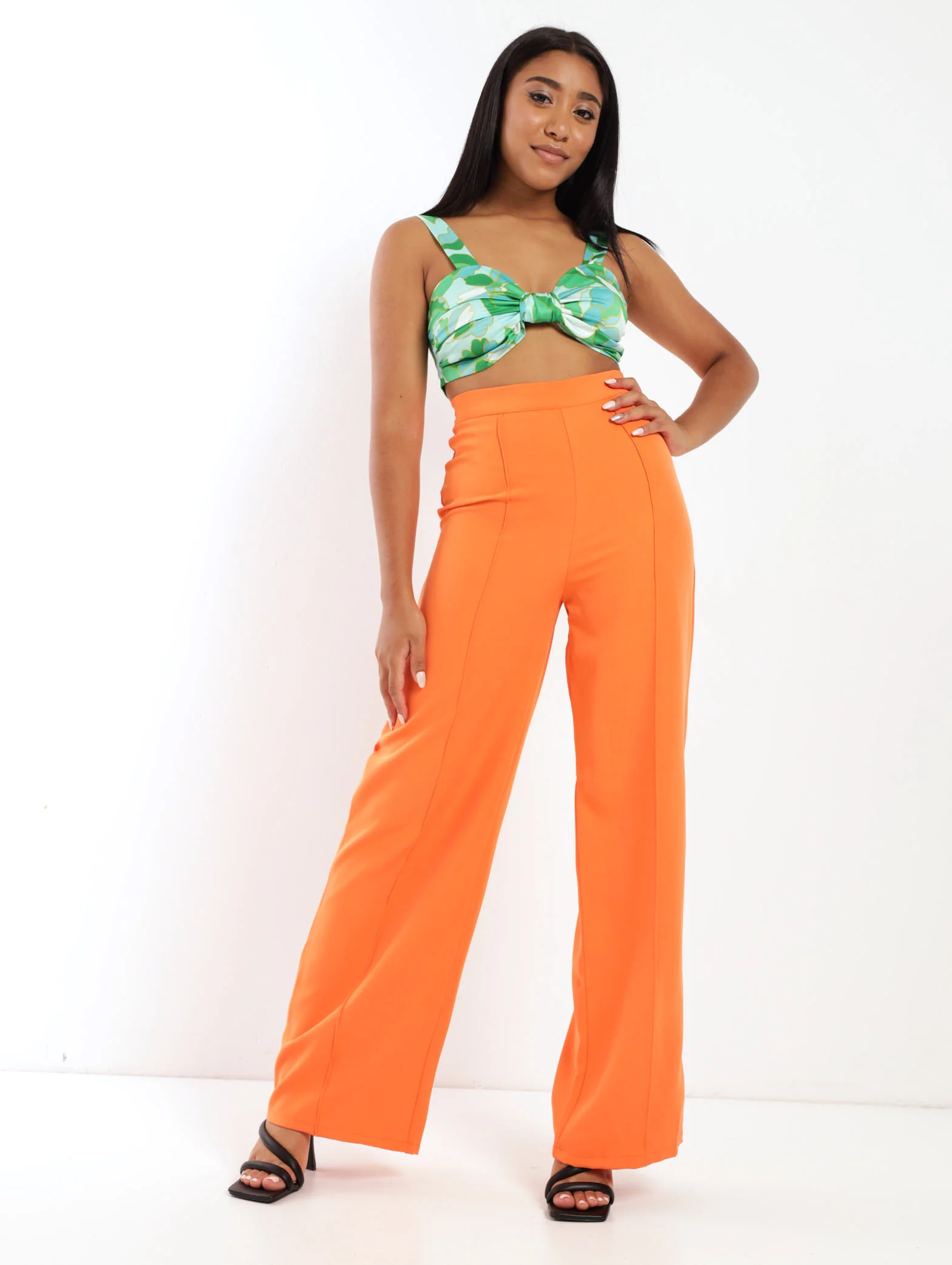 Pleated Bralette Top - Image 2