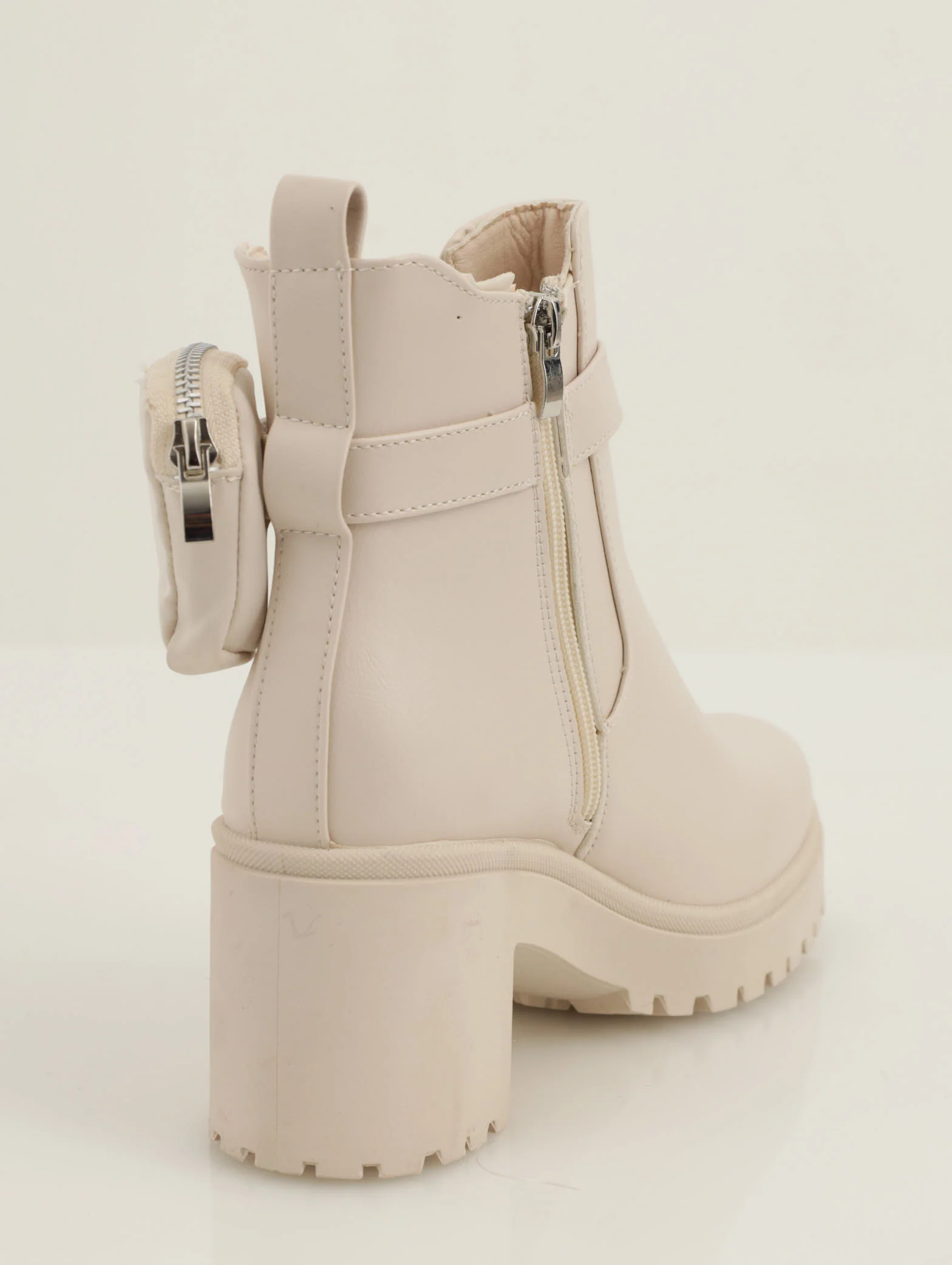 Pocket Ankle Boot - Stone - Image 2