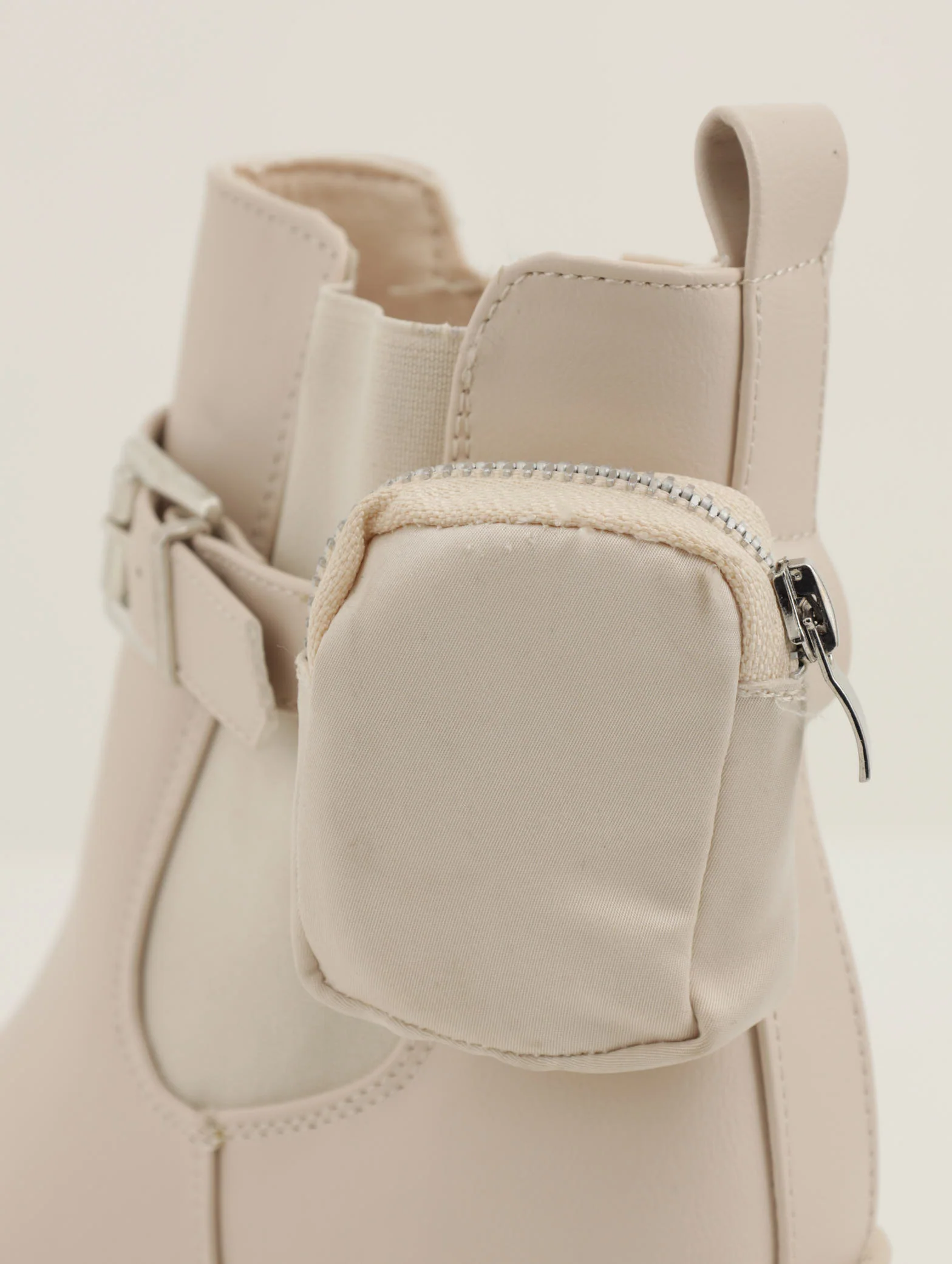 Pocket Ankle Boot - Stone - Image 3