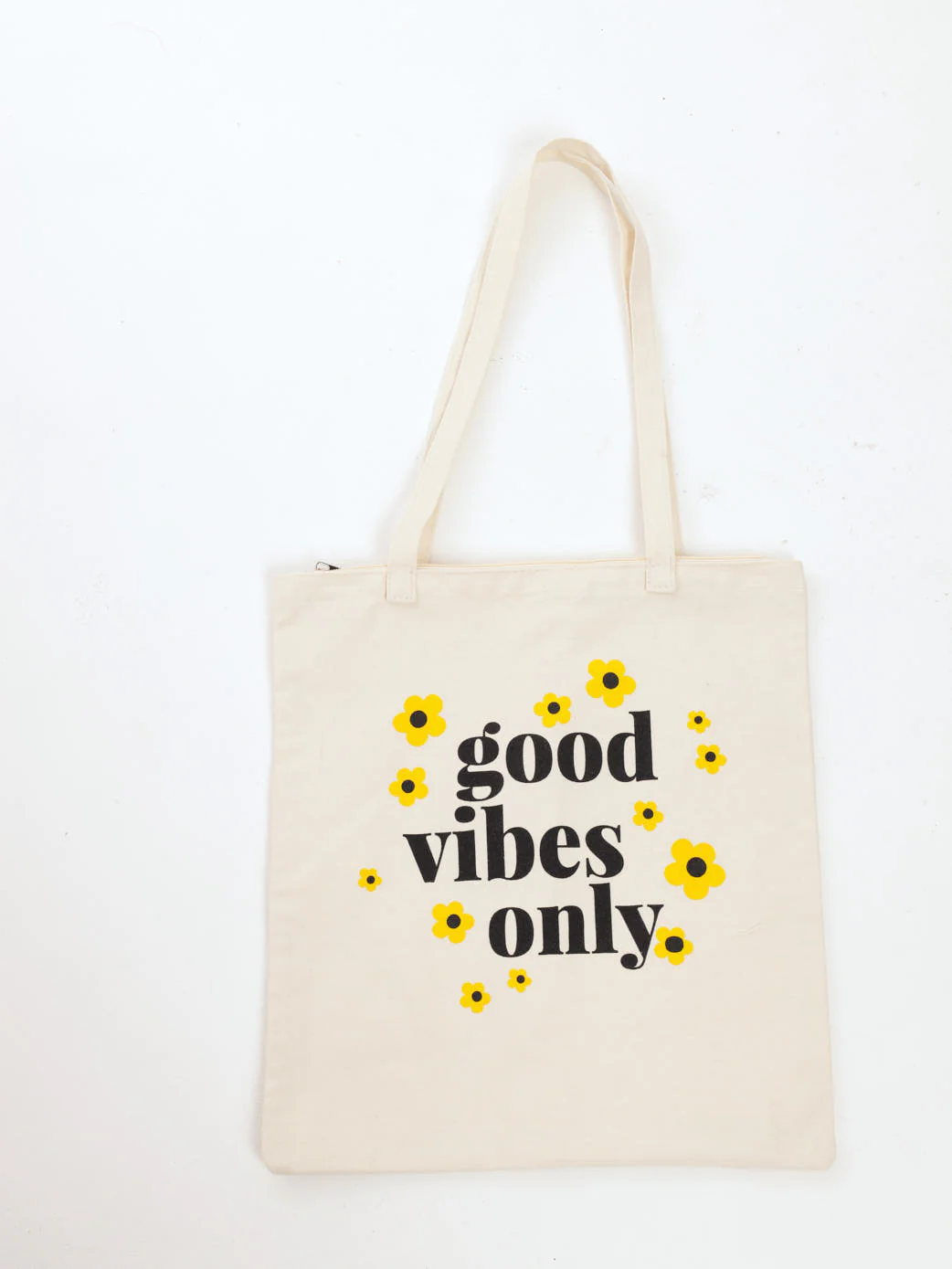 Printed Canvas Shopper Bag
