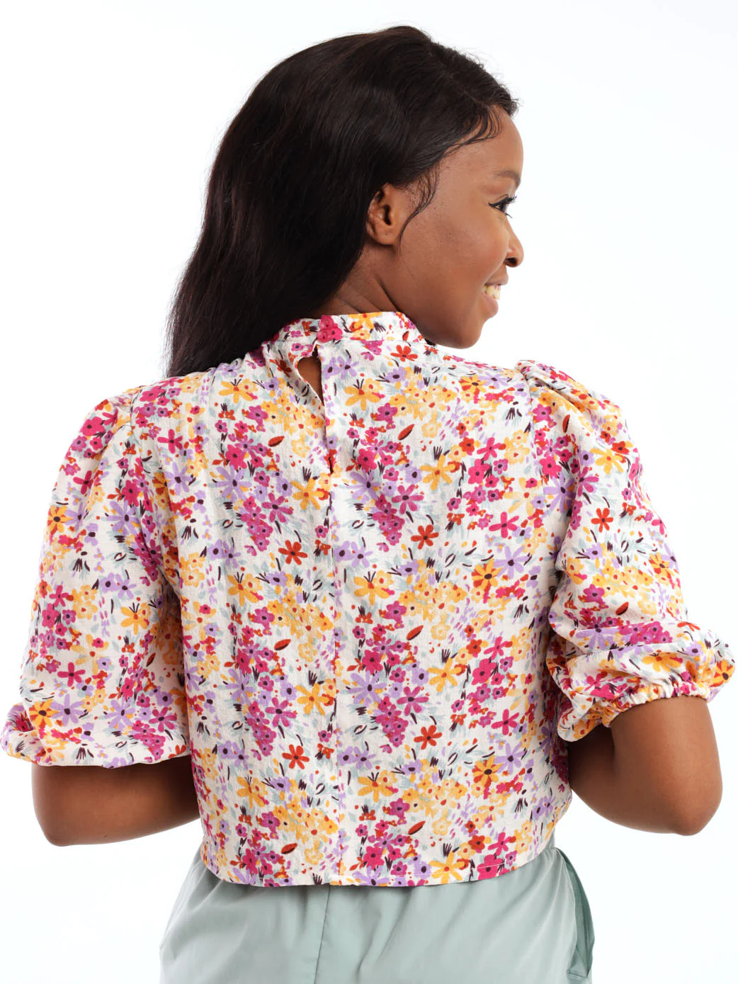 Puff Sleeve Blouse - Image 4