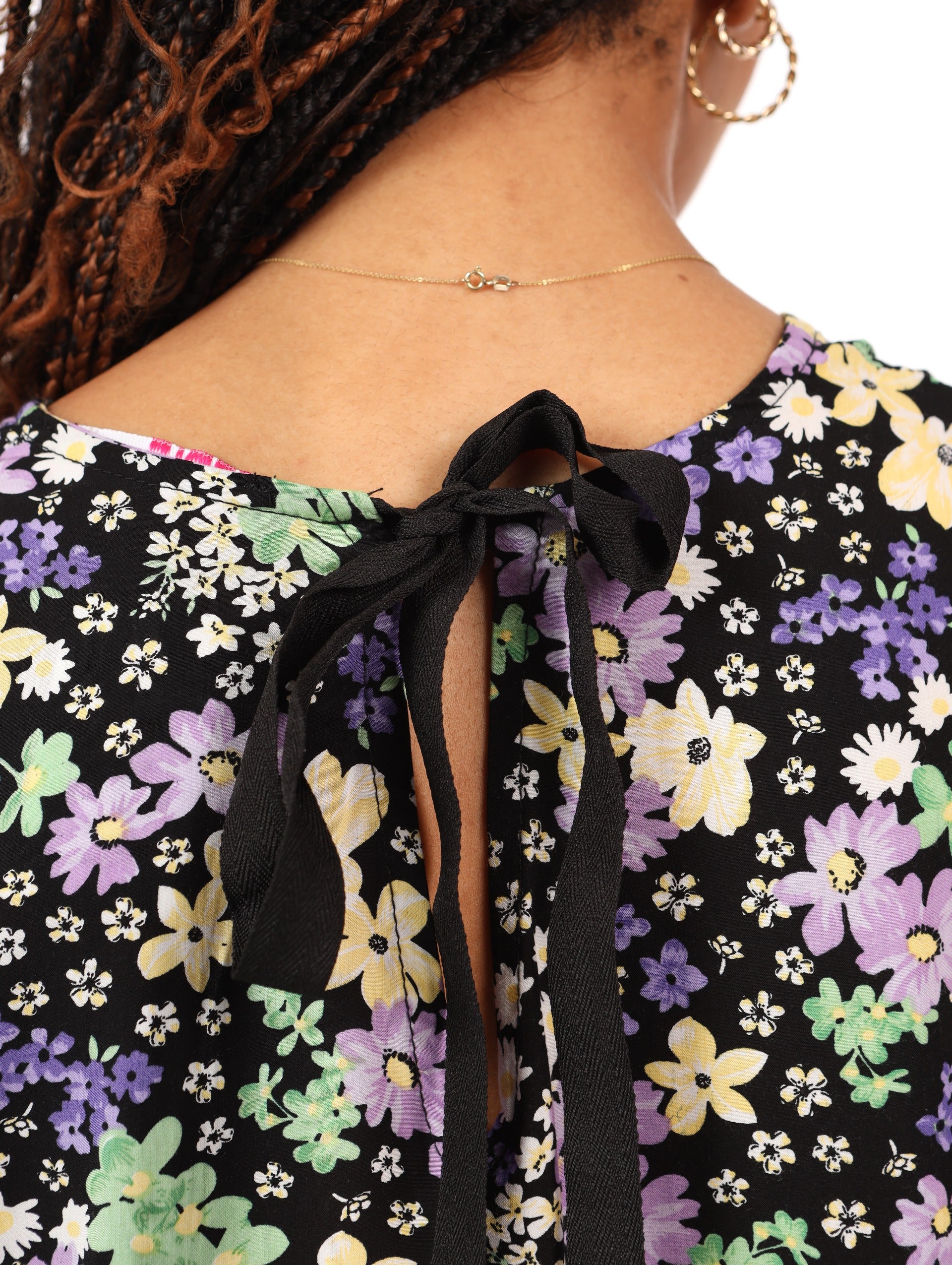 Puff Sleeve Daisy Blouse - Image 3