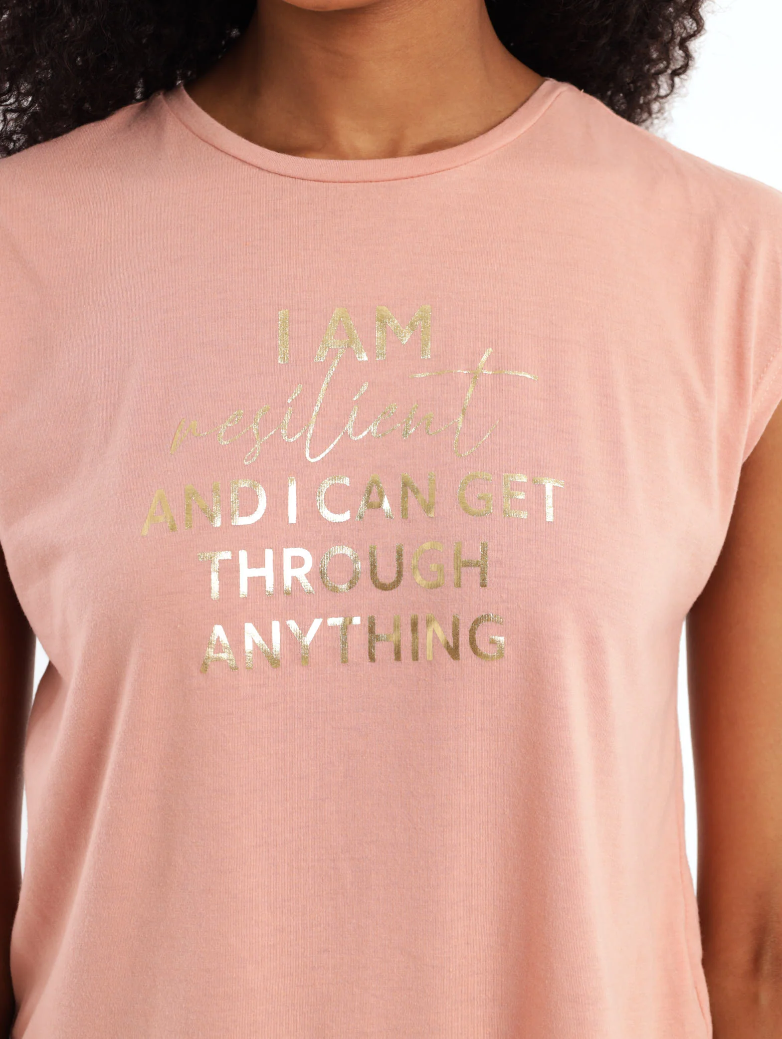 Resilient Tee - Blush - Image 5