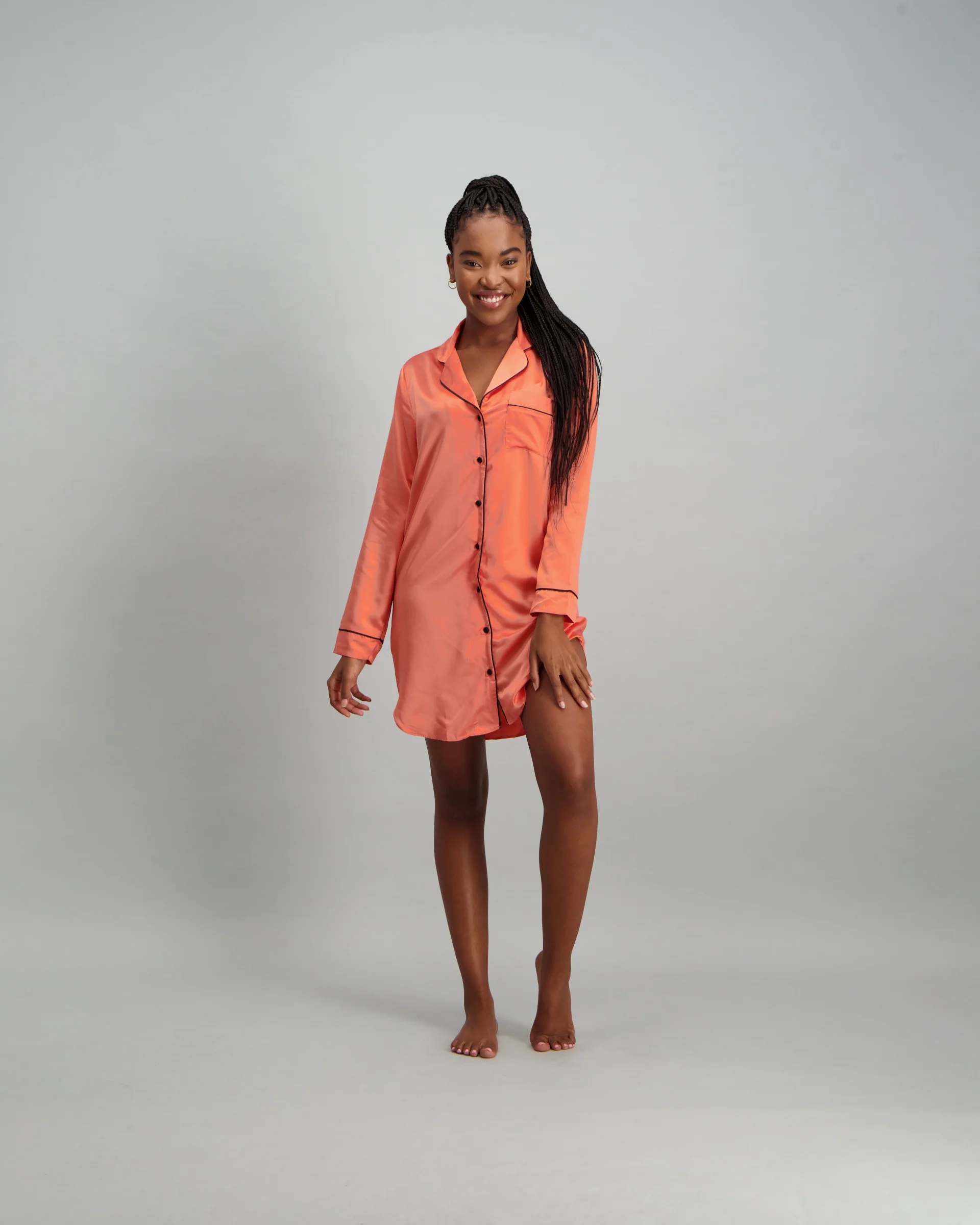 Satin Sleep Shirt