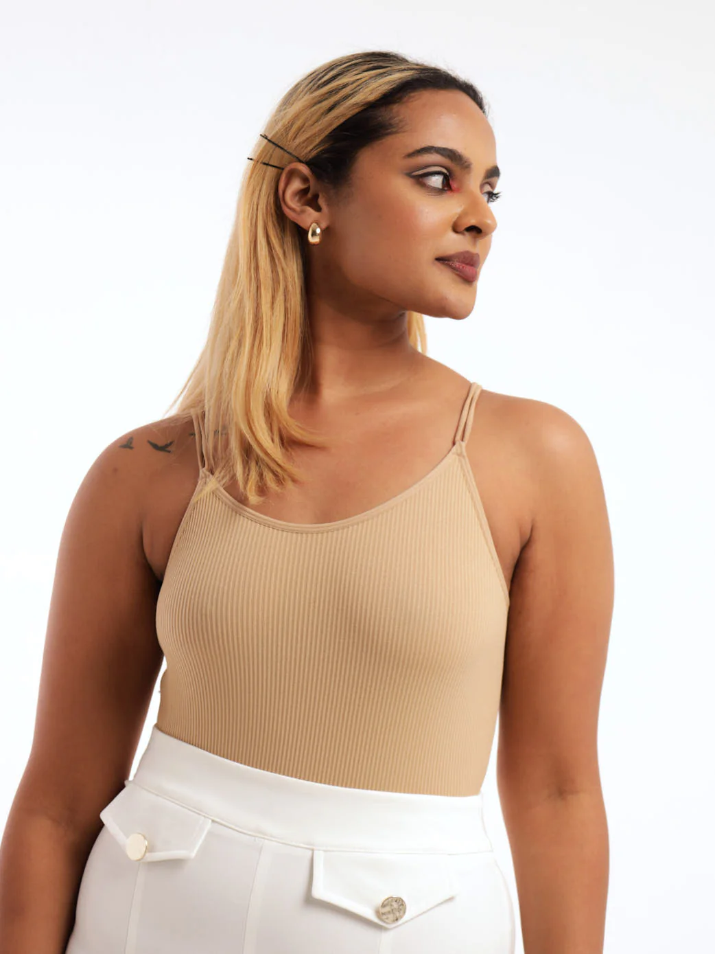 Seamless Bodysuit - Nude