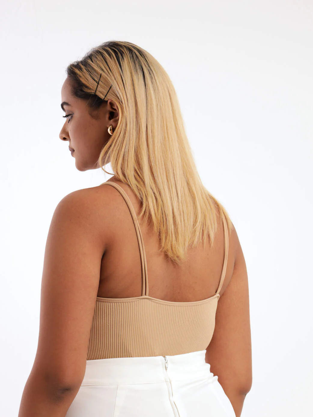 Seamless Bodysuit - Nude - Image 3