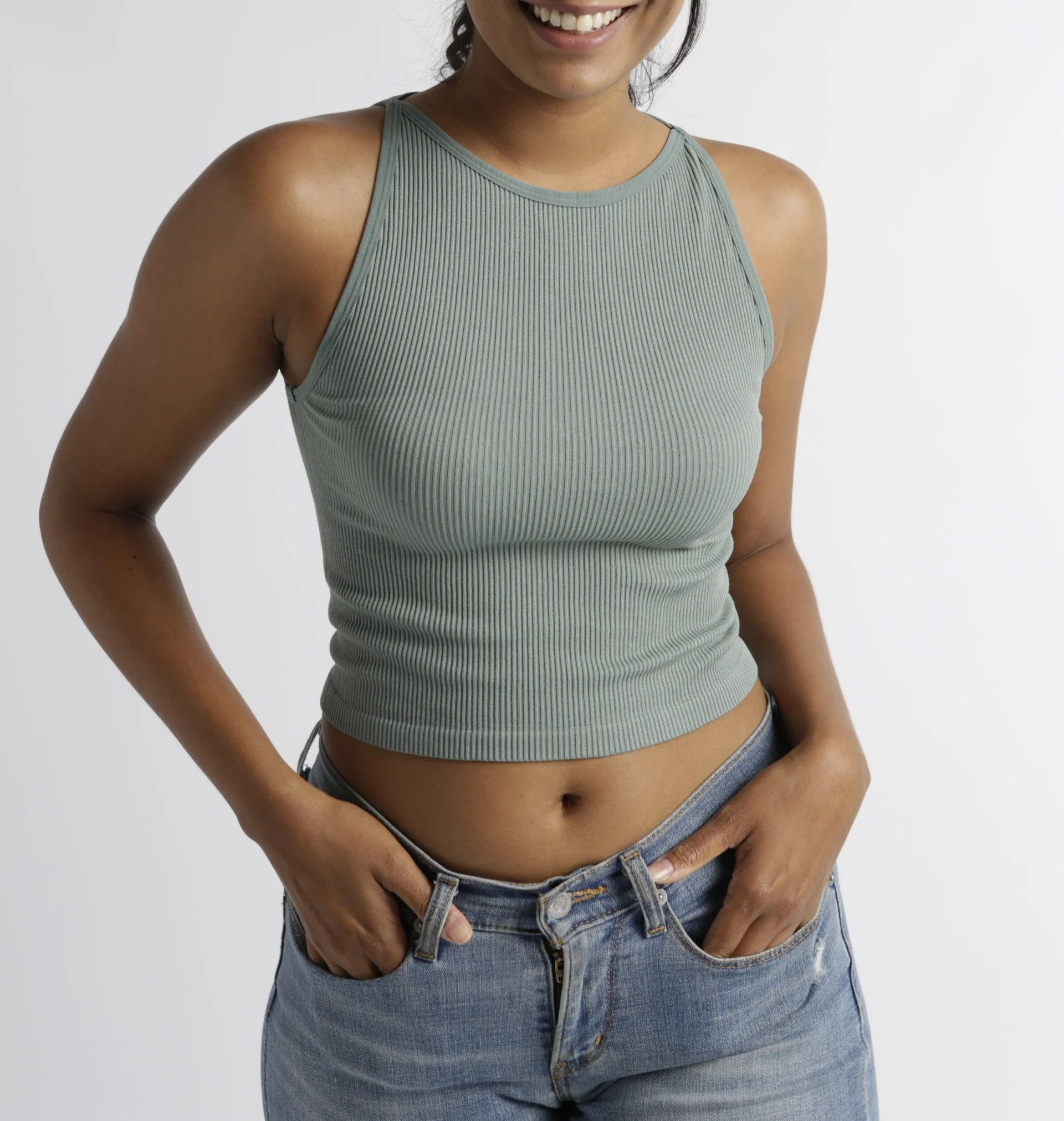 Seamless Top - Mint