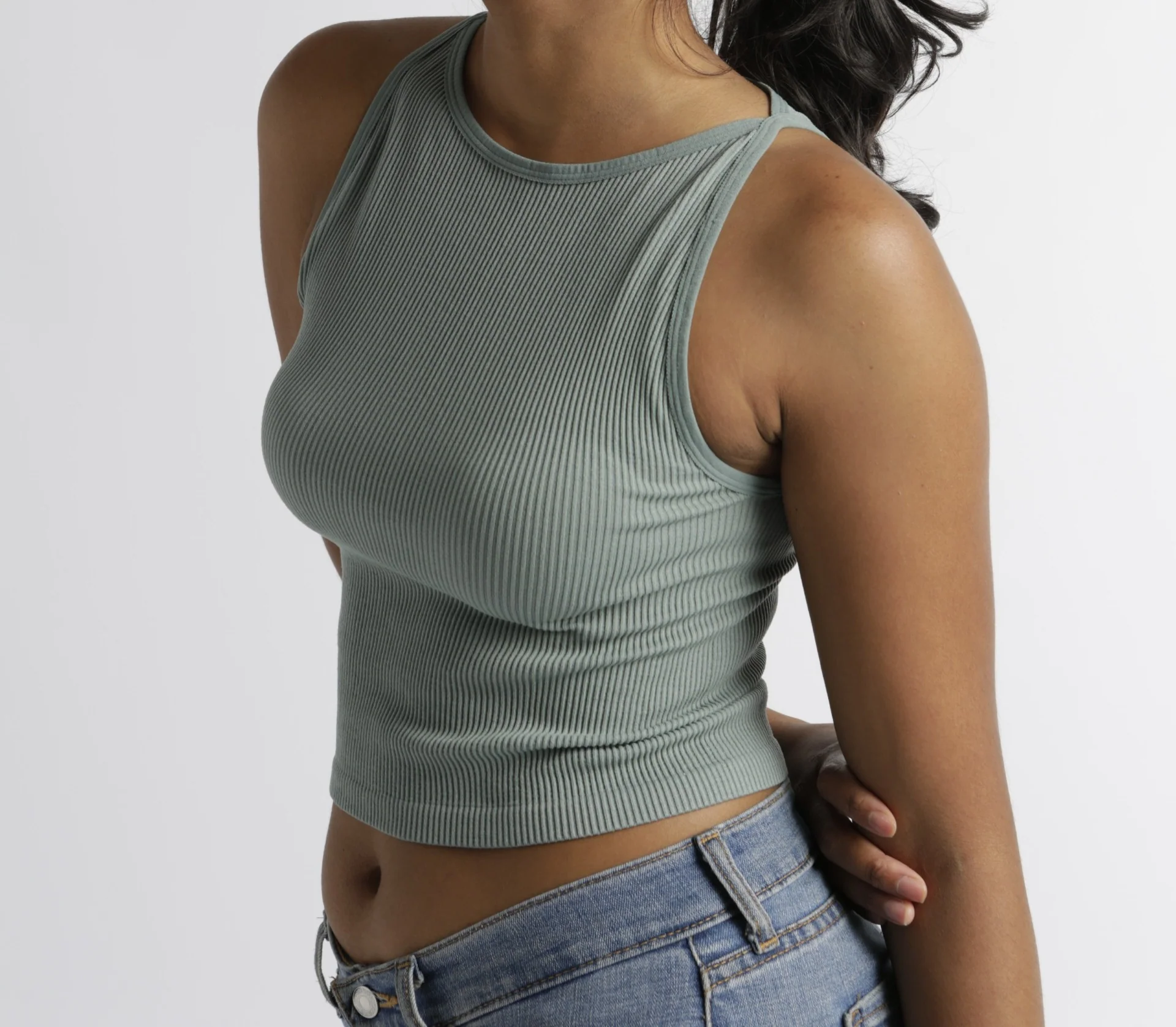 Seamless Top - Mint - Image 3