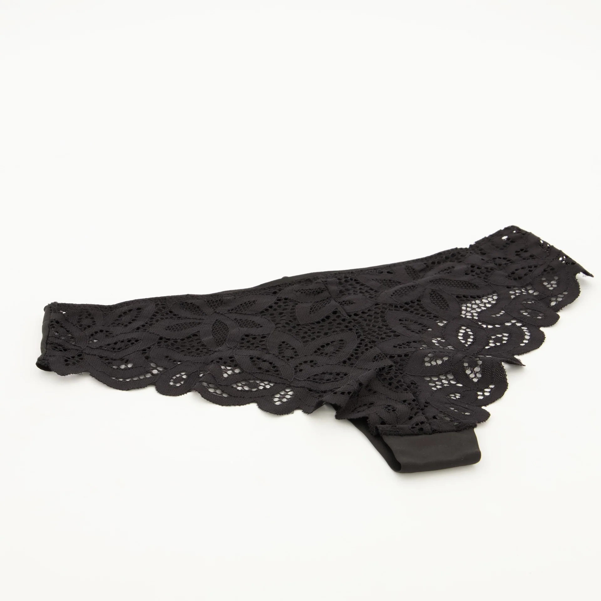 Single Bonded Brazilian Panty - Black - Image 2