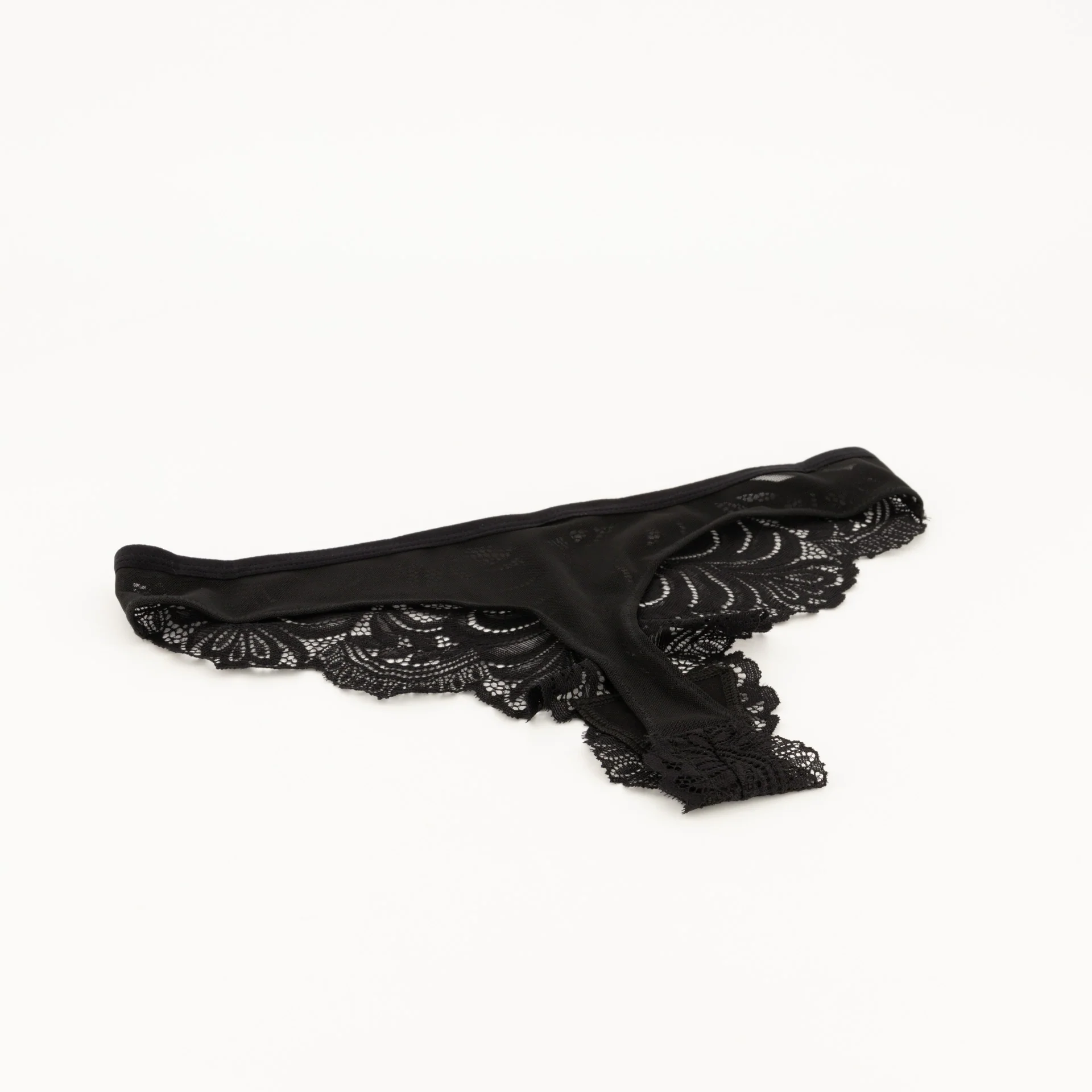 Single Core G-String Panty - Black - Image 3