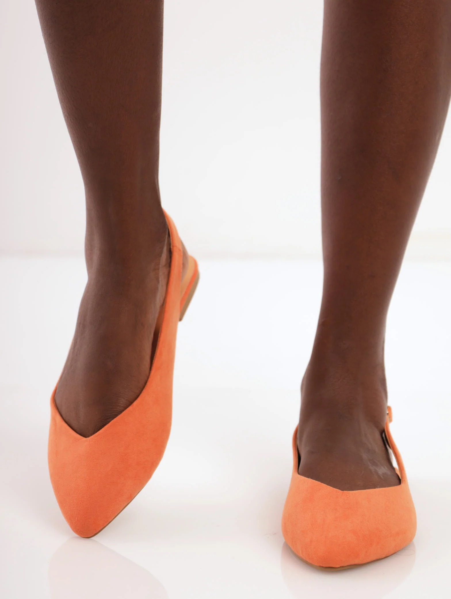 Slingback Pump - Burnt Orange