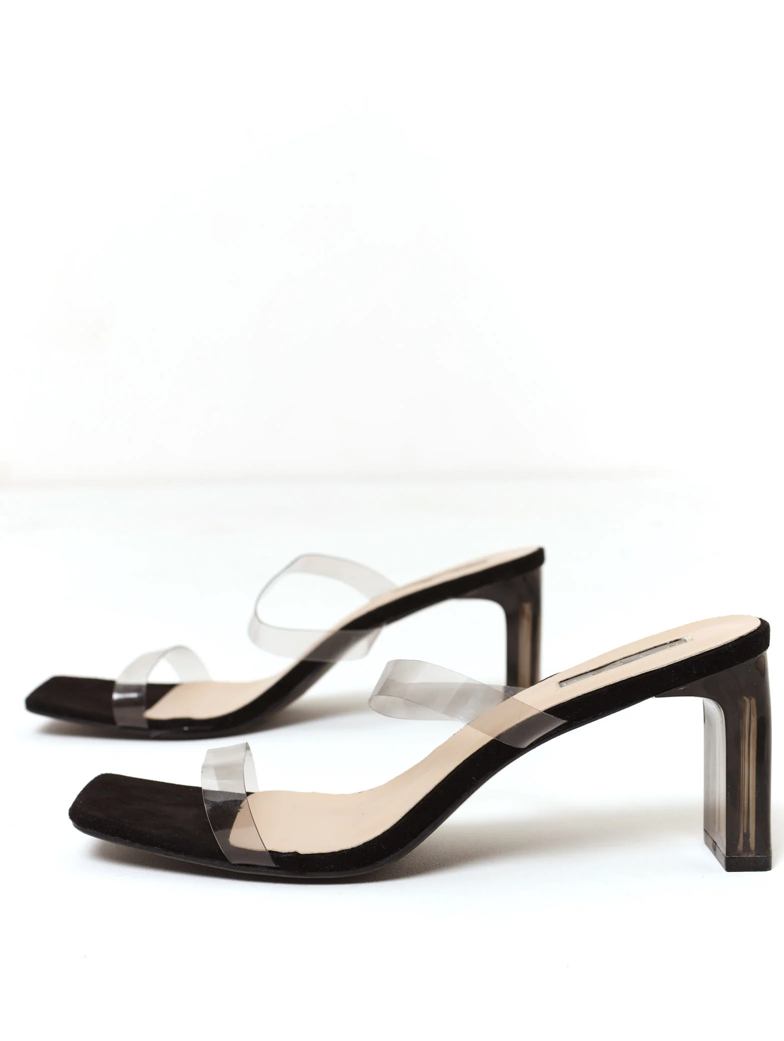 Smokey Vinyl Heel - Black - Image 2