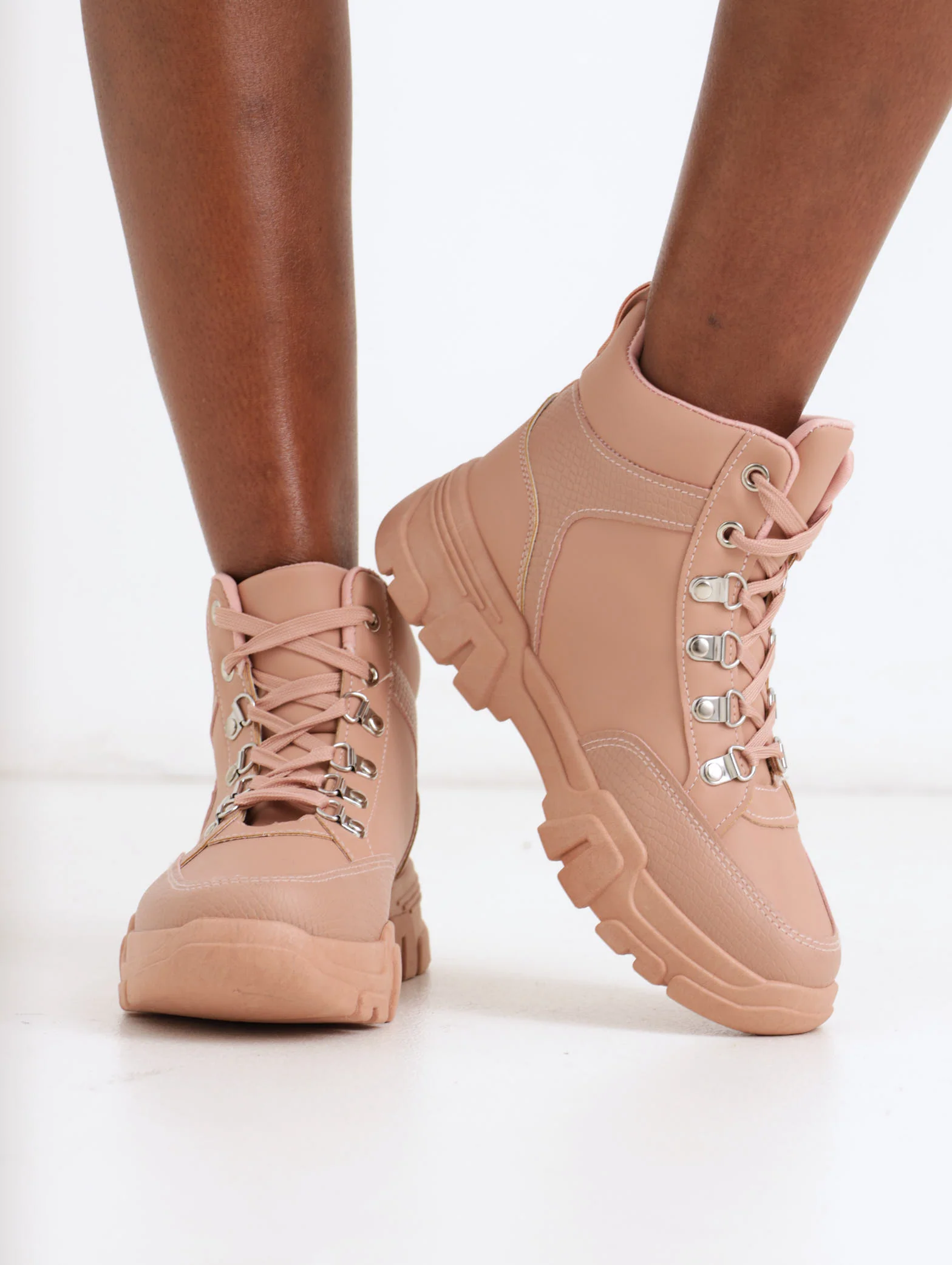 Sneaker Boot - Blush
