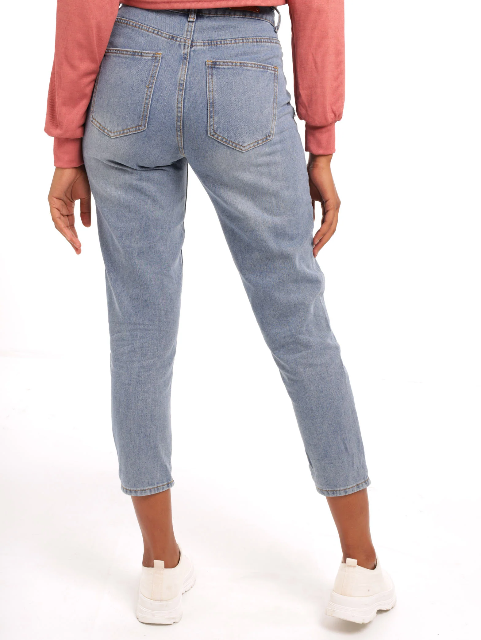 Stonewash Classic Mom Jean - Image 3