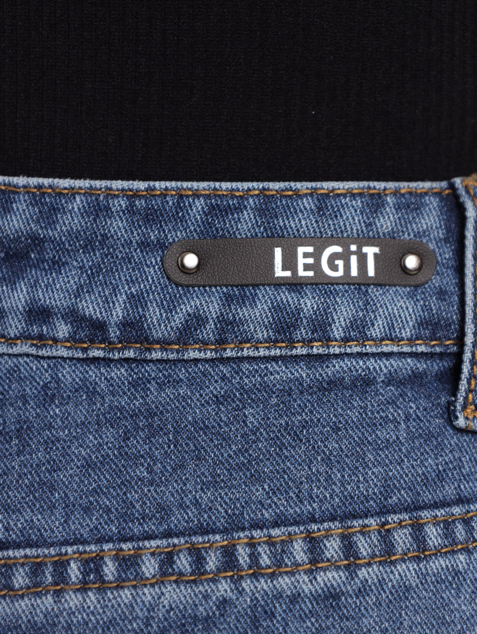 Stonewash Mid Abraised Denim Mom Jean - Image 6