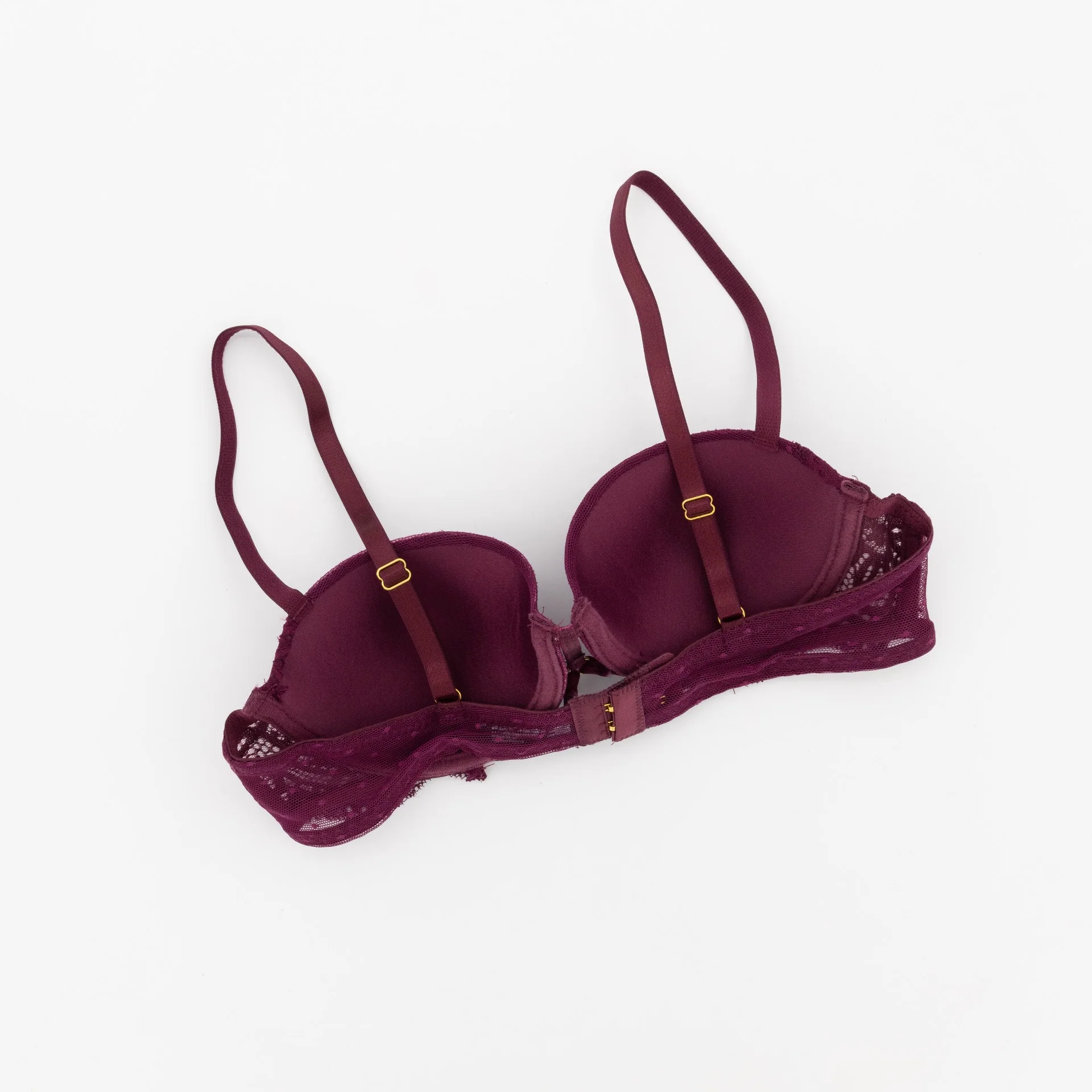 Strappy Combo Lace Balconette Bra - Image 2