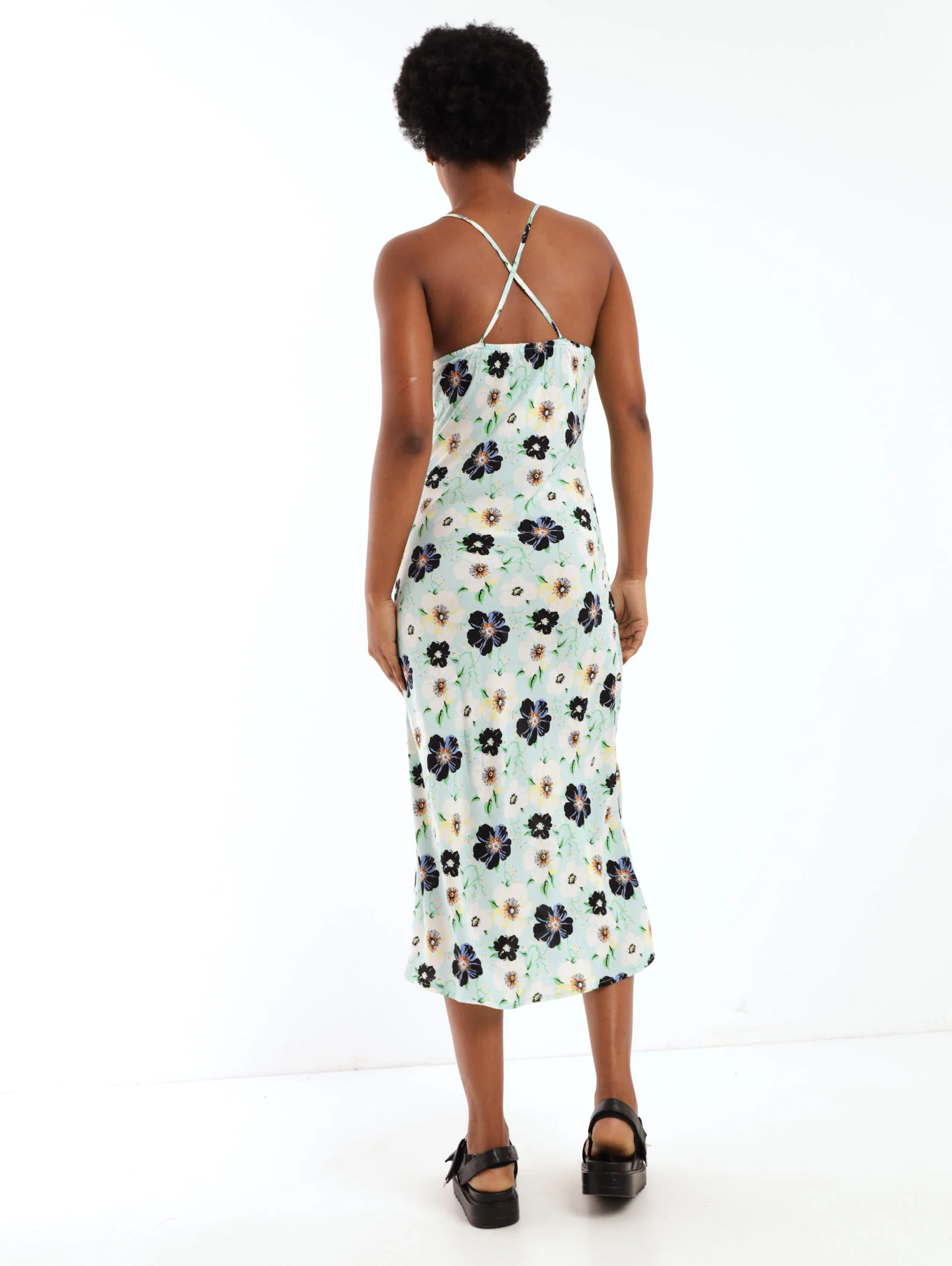 Strappy Front Twist Dress - Image 3