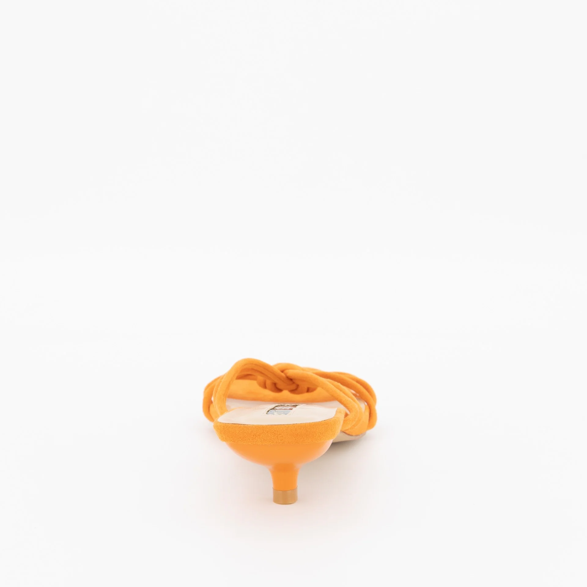 Strappy Kitten Heel - Tumeric - Image 5