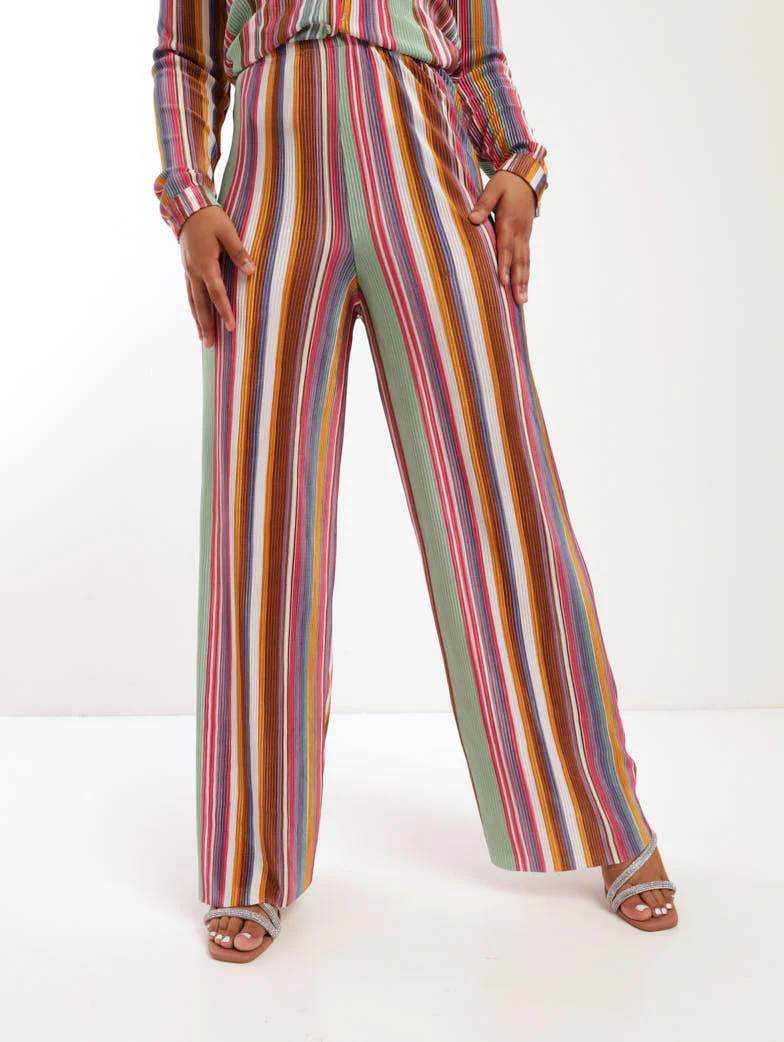Striped Bodre Pant