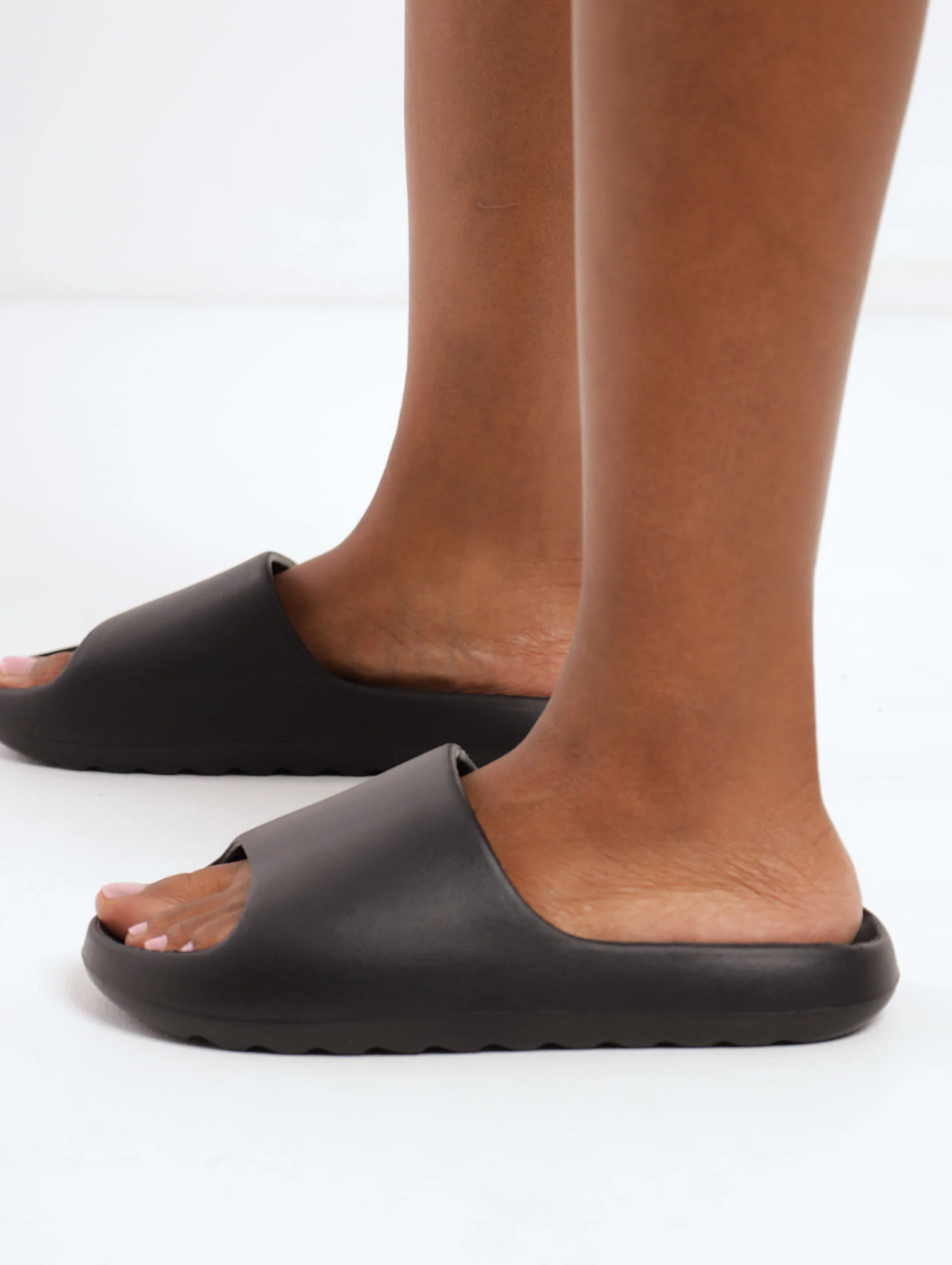 Summer Slide Sandal - Black - Image 2
