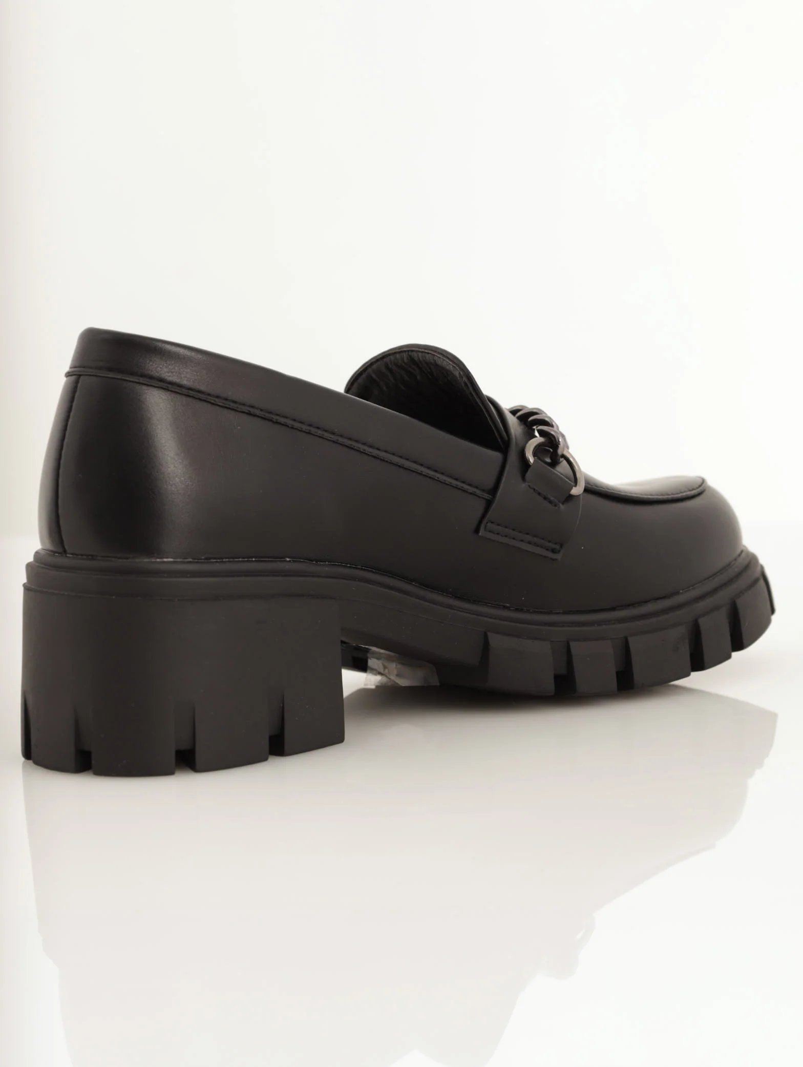 Super Chunky Loafer - Black - Image 3