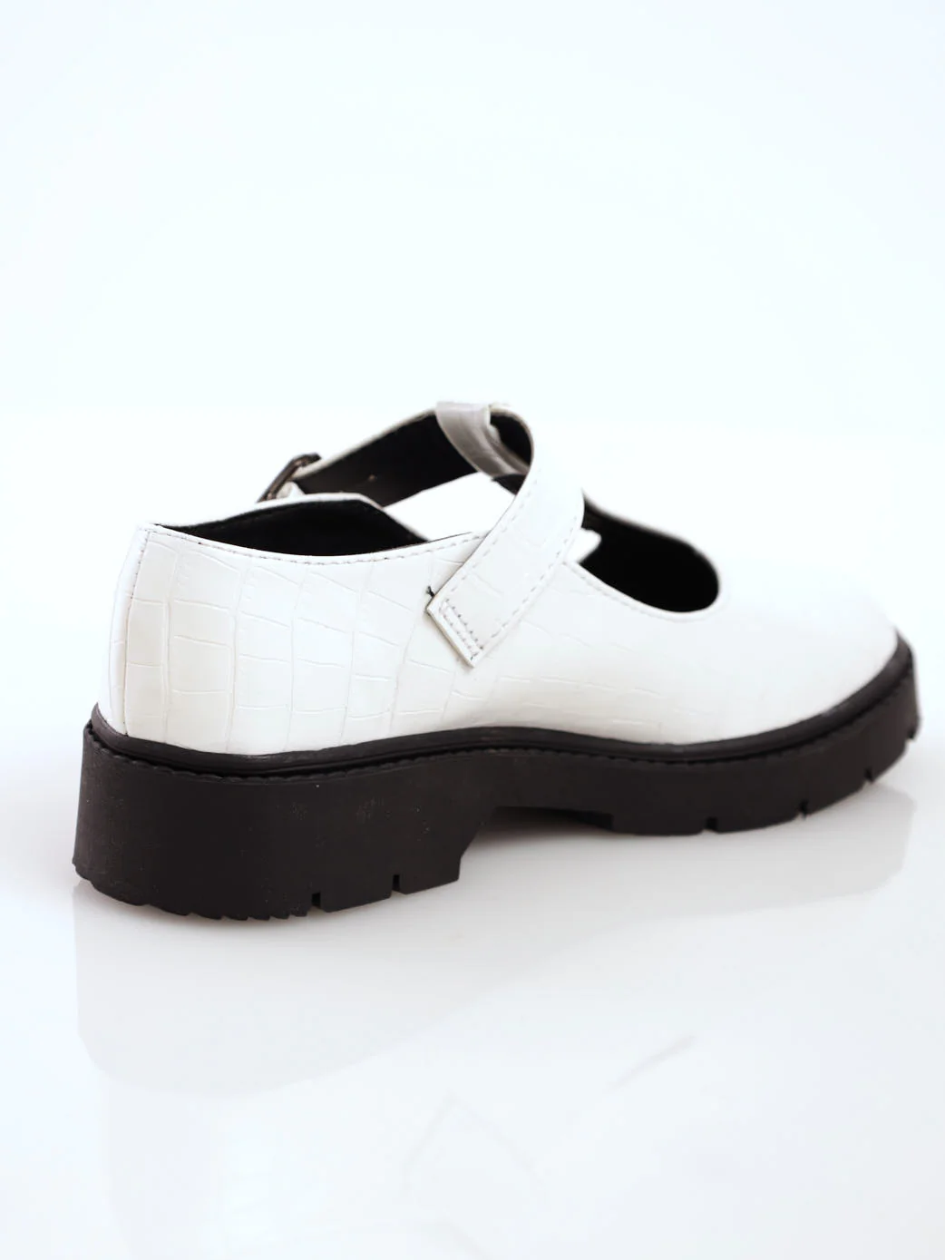 T-Bar Mary Jane Shoe - White - Image 4