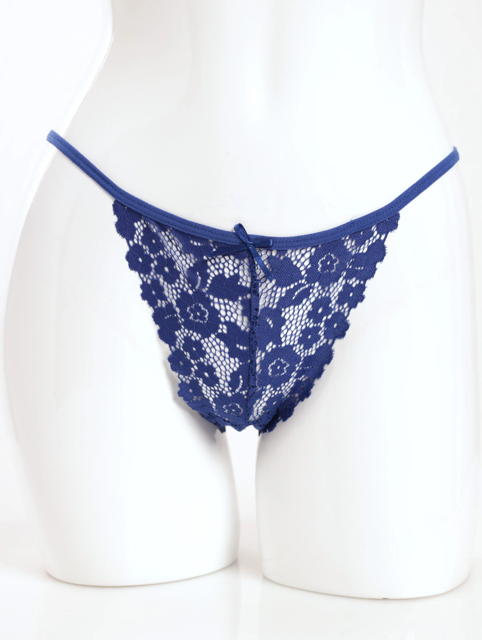 Tanga Brazilian Panty - Blue