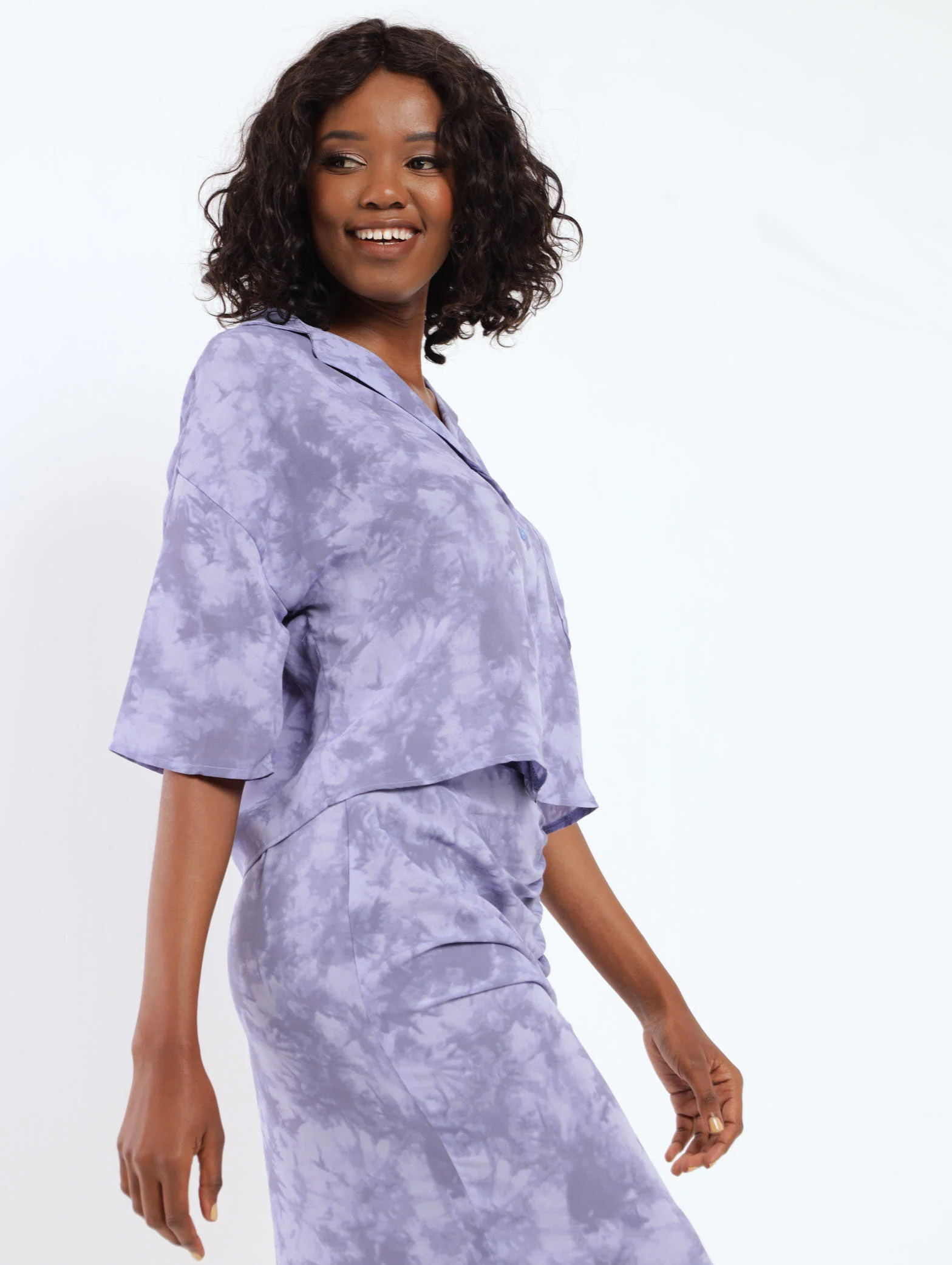 Tie Dye Boxy Shirt - Image 3