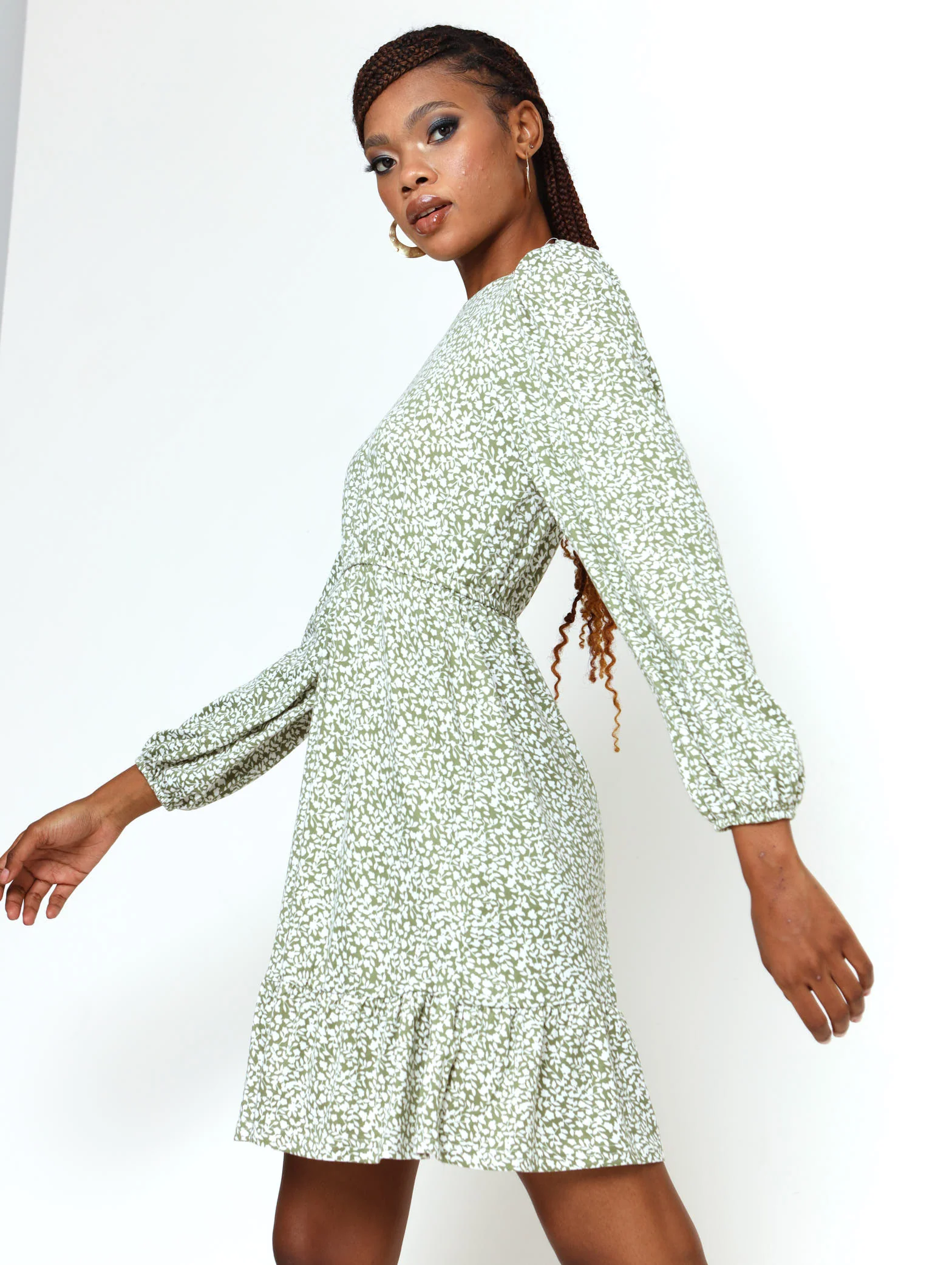 Tiered Skater Dress - Image 3