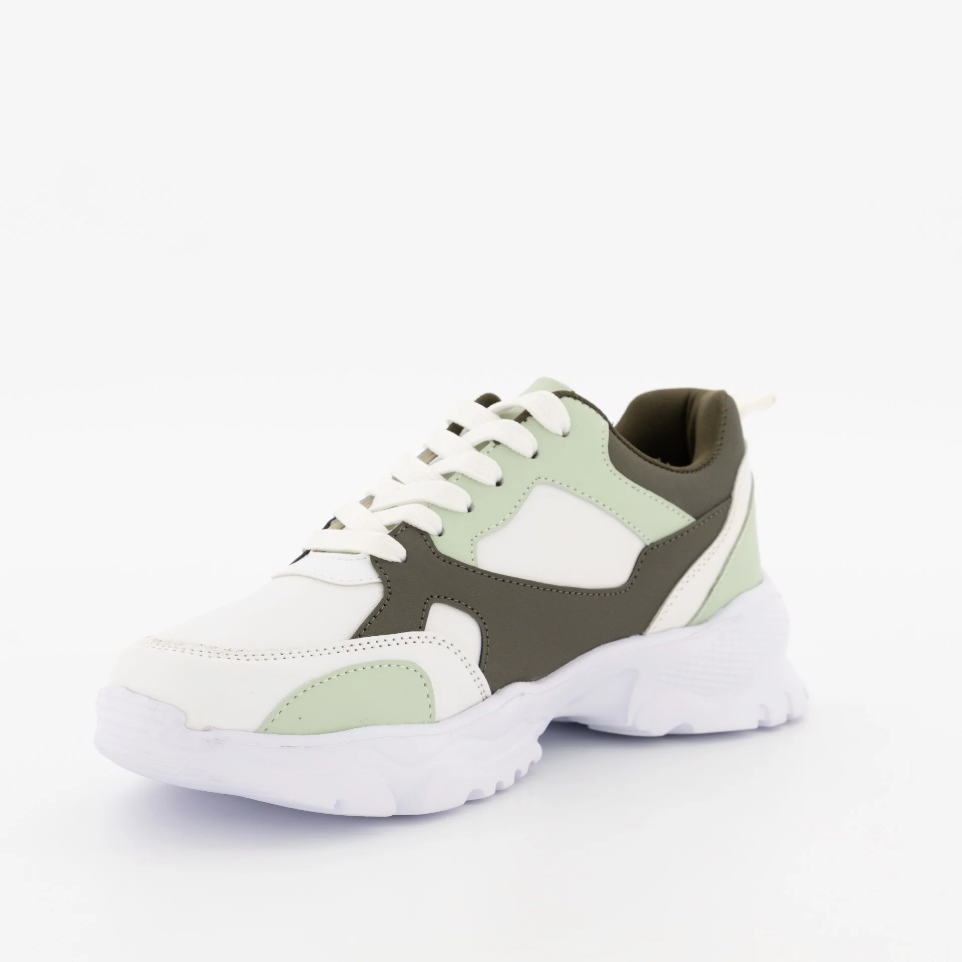 Tonal Chunky Sneaker - Bottle