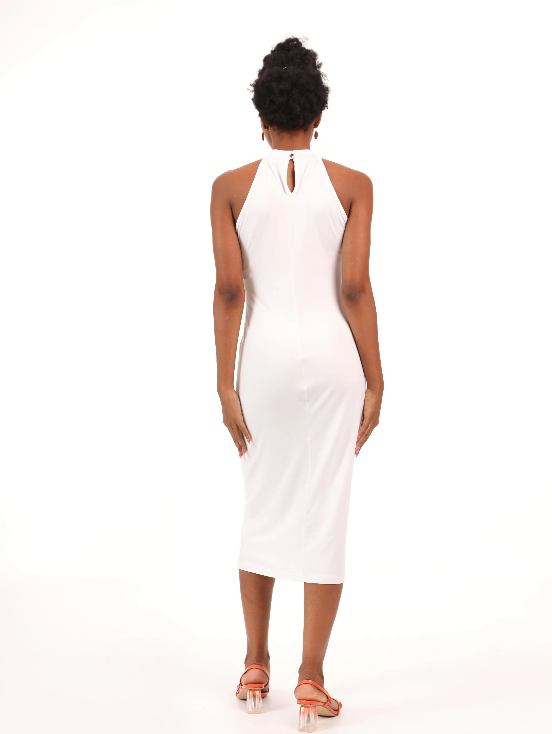 Tube Dress - White - Image 3