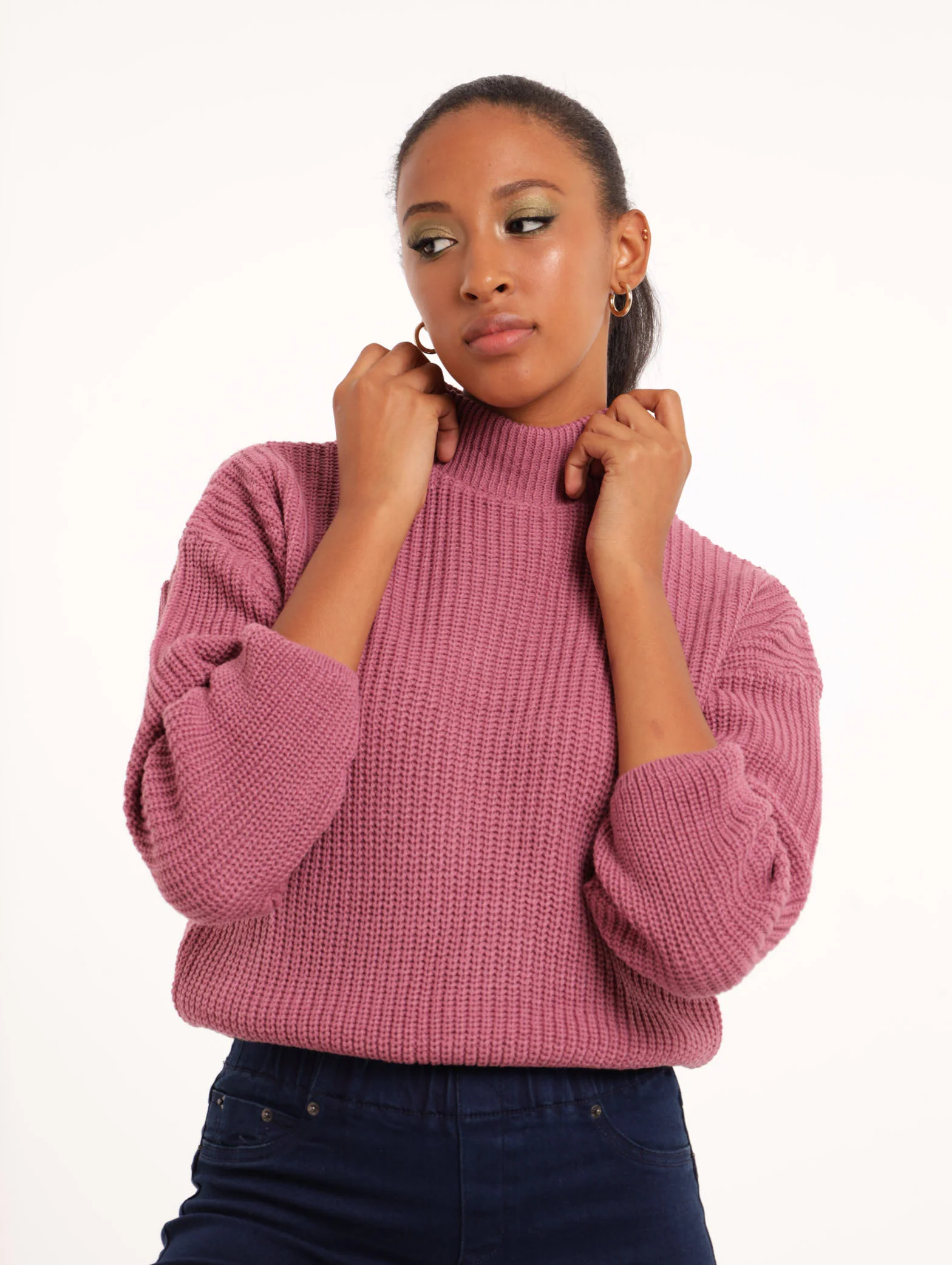 Turtle Pullover - Mauve
