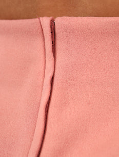 Waist Detail Wideleg Pant - Blush - Image 5