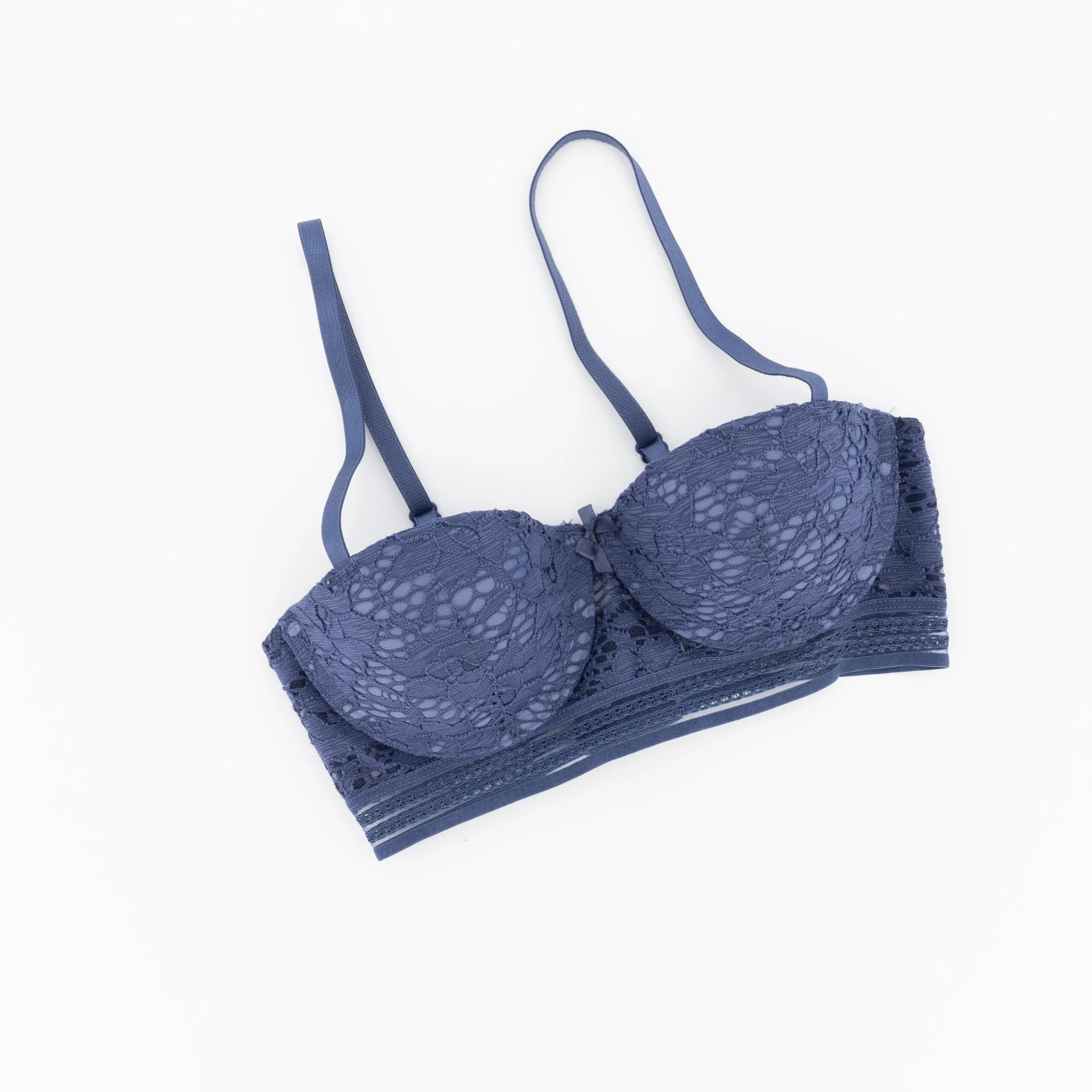 Wide Elastic Balconette Bra