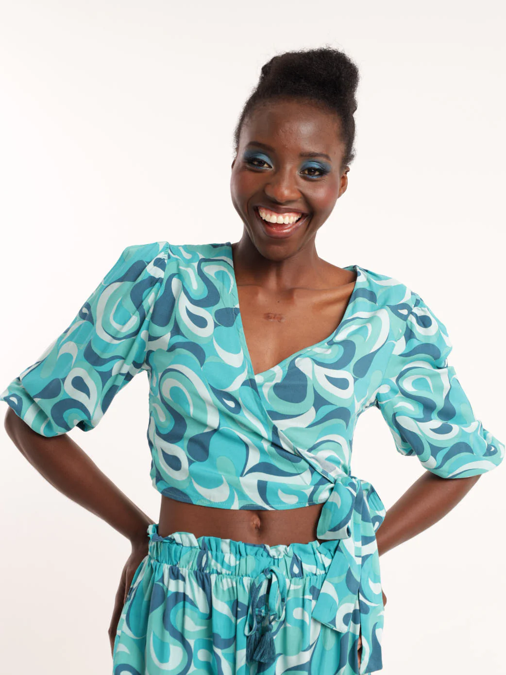 Wrap Front Blouse