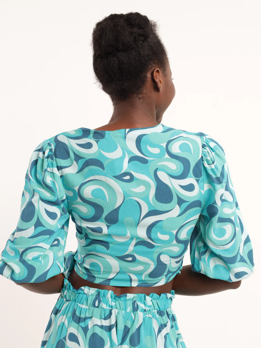 Wrap Front Blouse - Image 4