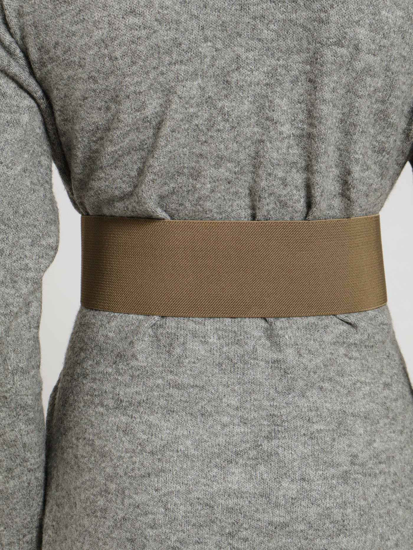Large Double Buckle Waist Belt - Green - Image 4