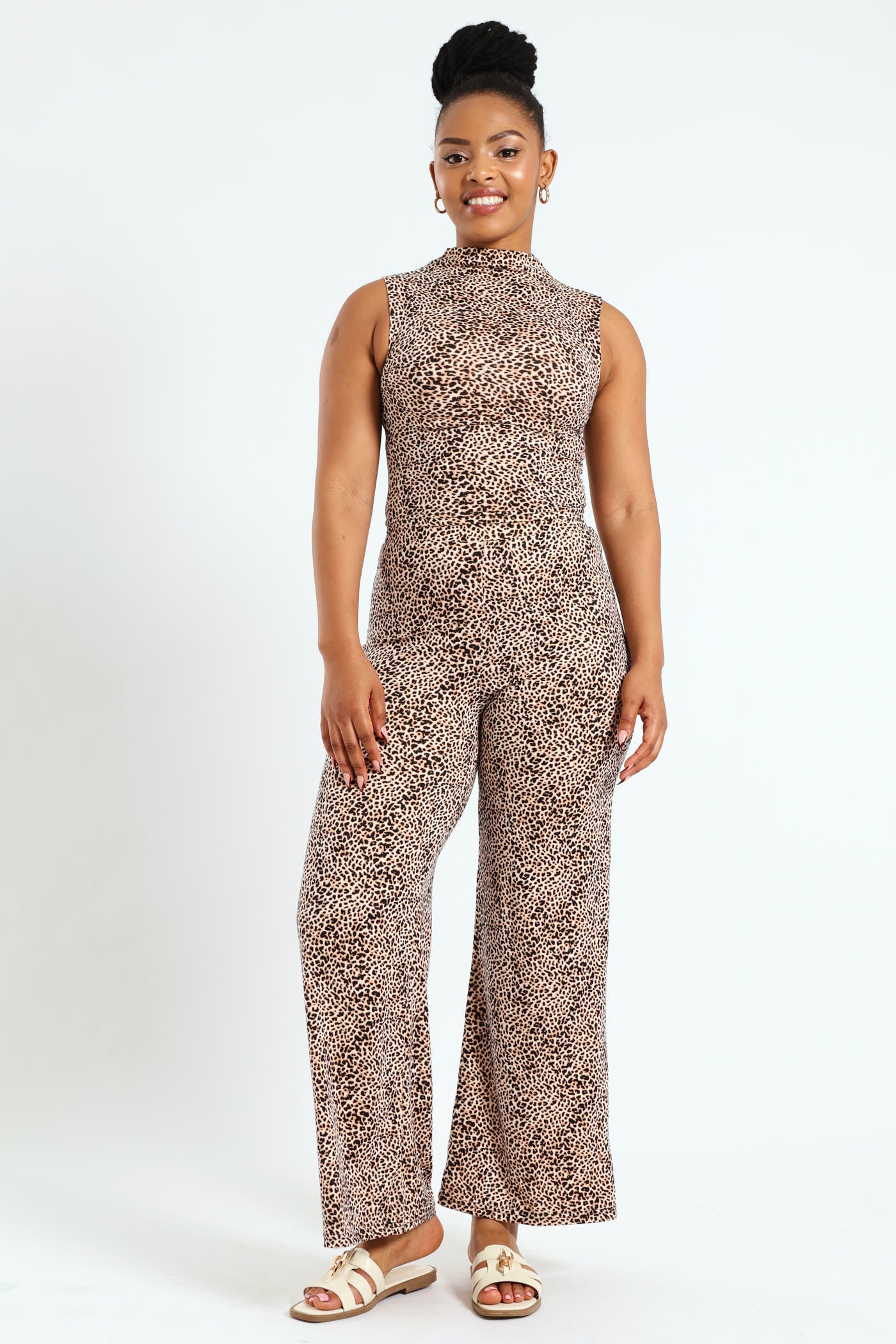 Leopard Print Pants - Animal