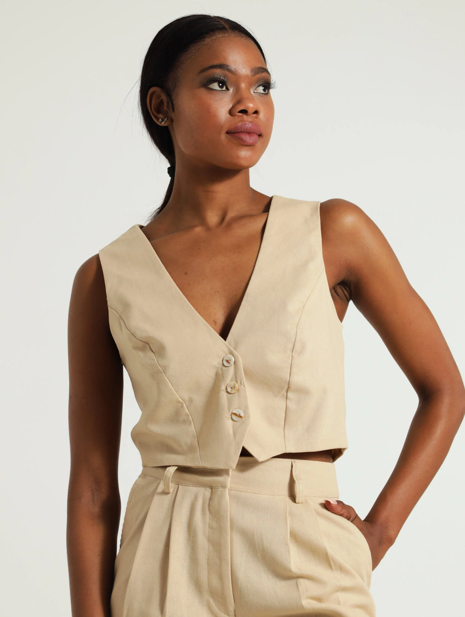 Linen Waistcoat