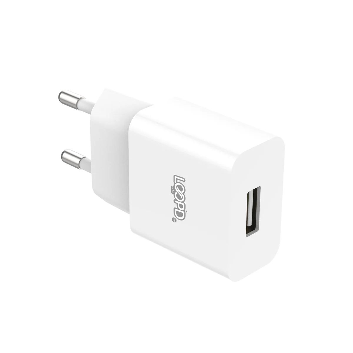 Lite 1 Port USB White Wall Charger