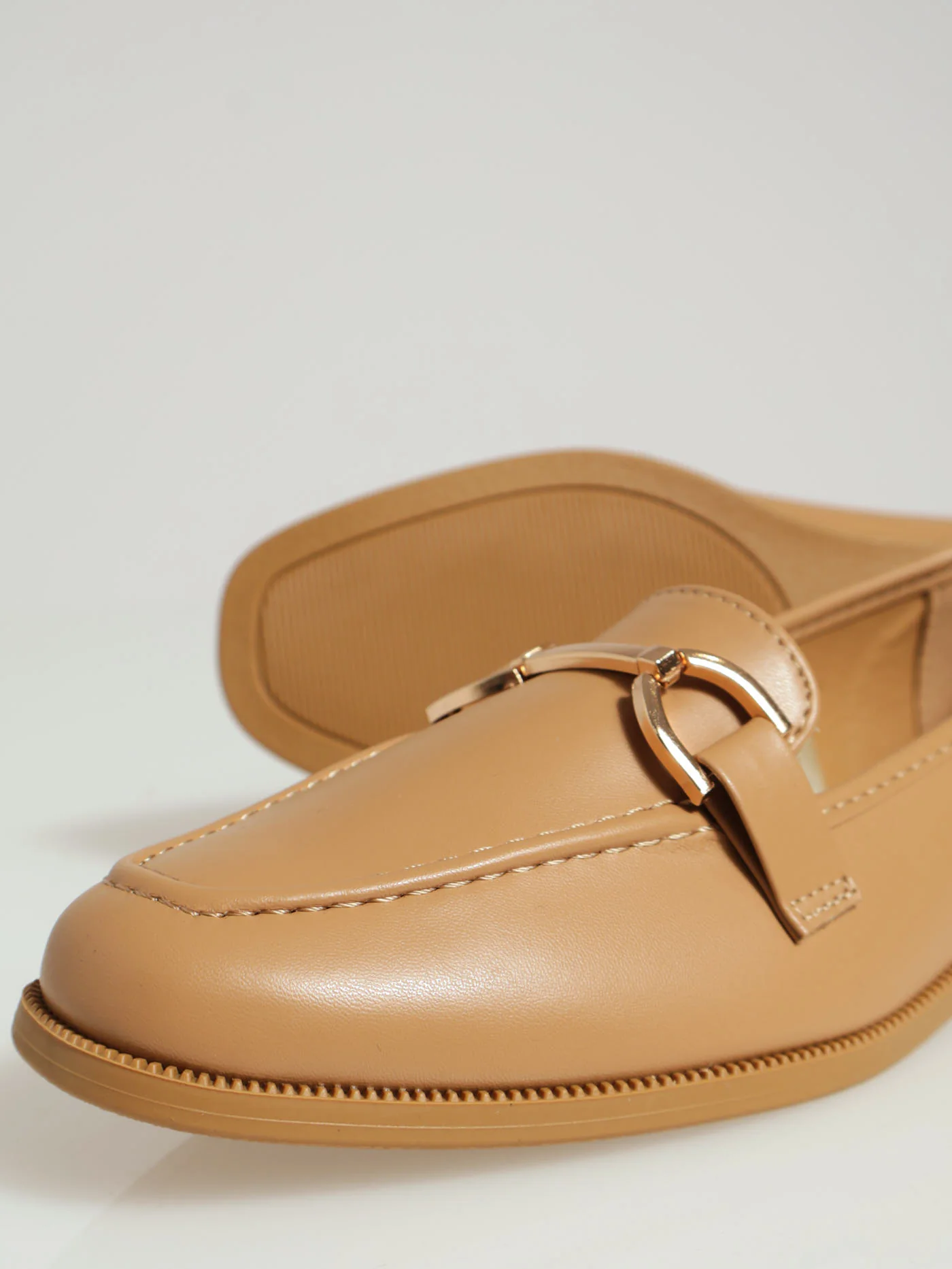 Loafer With Trim - Tan - Image 5