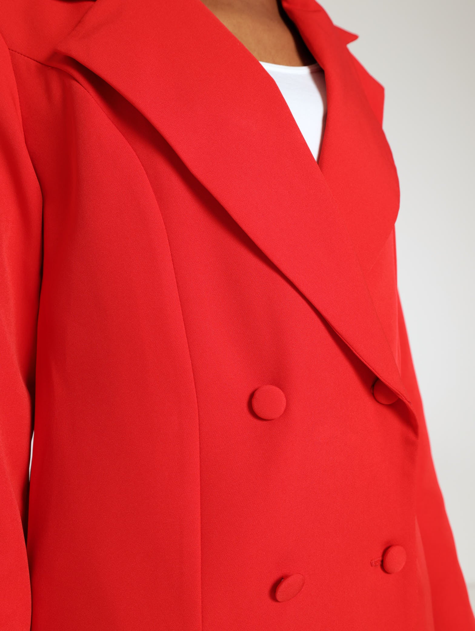 Long Sleeve Double Breast Jacket - Image 4