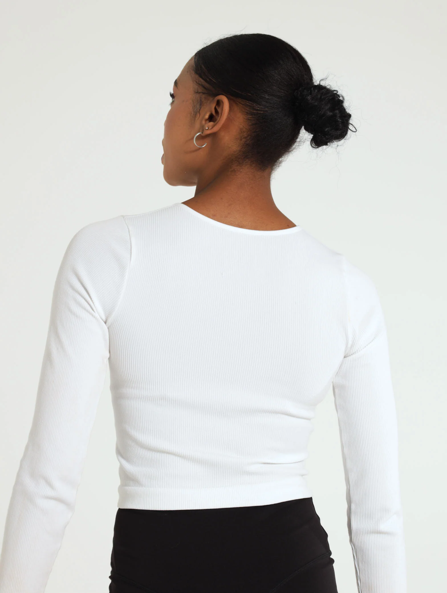 Long Sleeve Seamless Top - Image 3