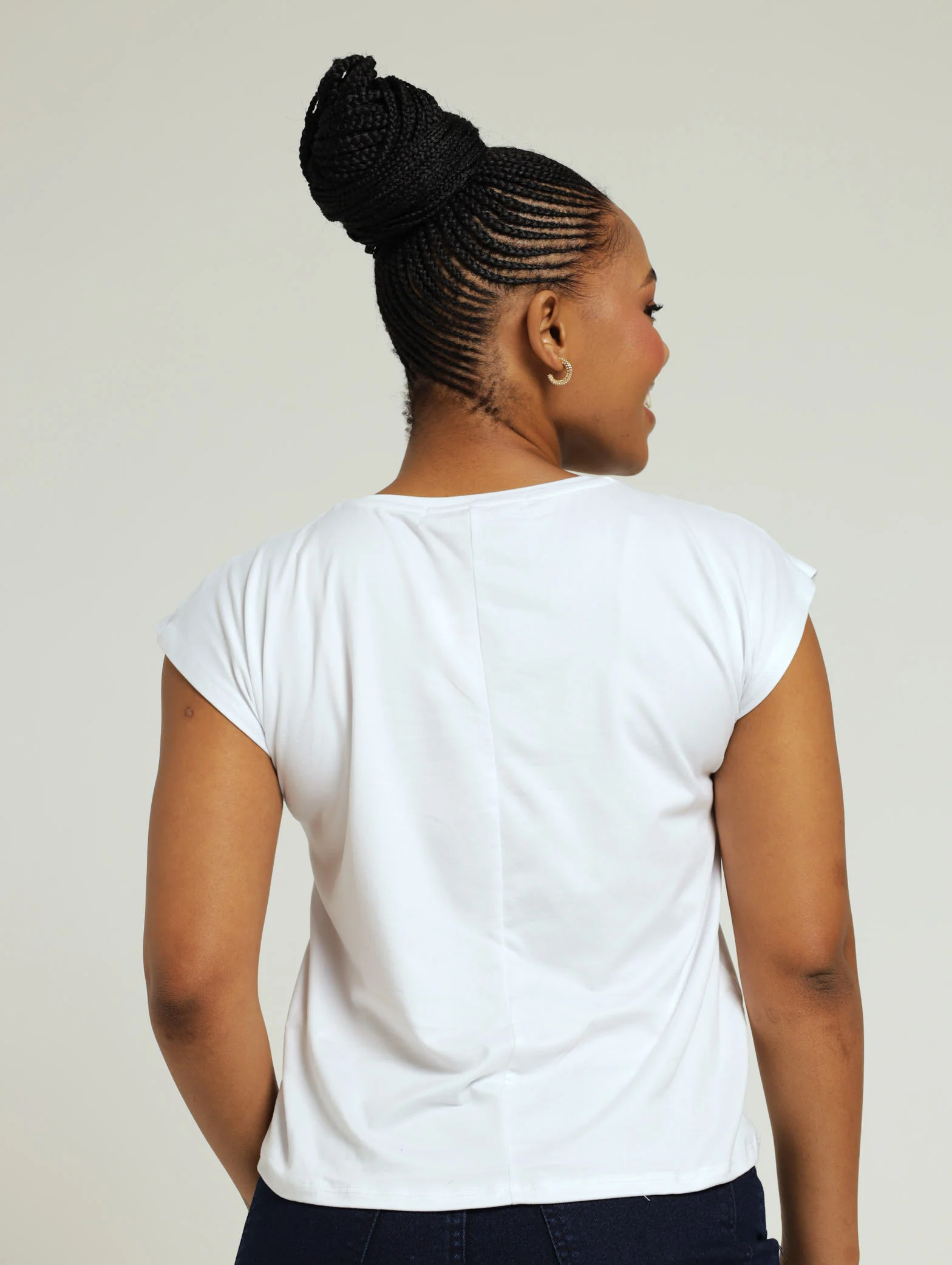Love Screen Tee - White - Image 3