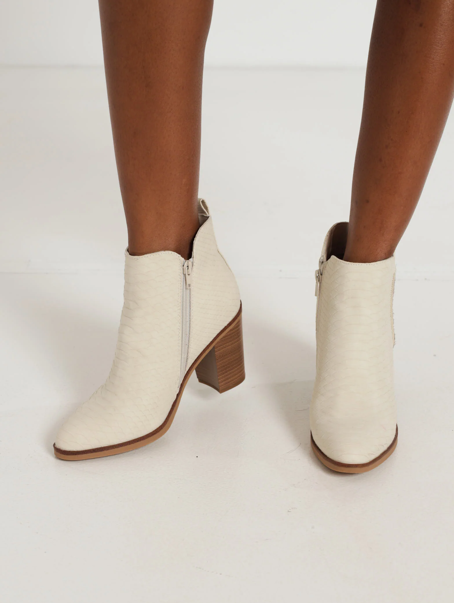 Low Block Western Ankle Boot - Image 2