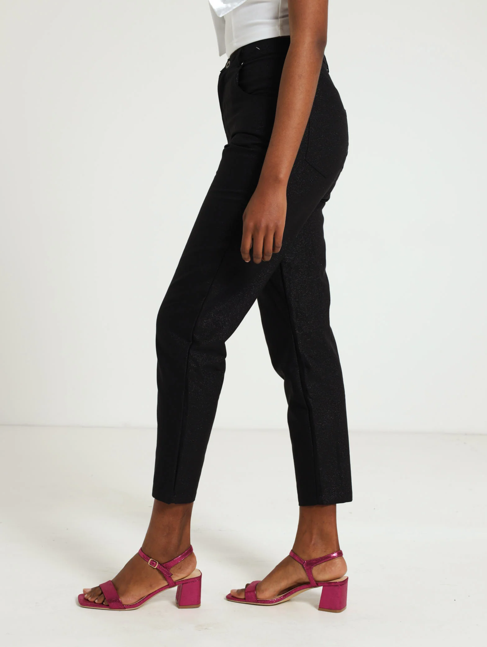 Lurex Mom Jean - Image 2