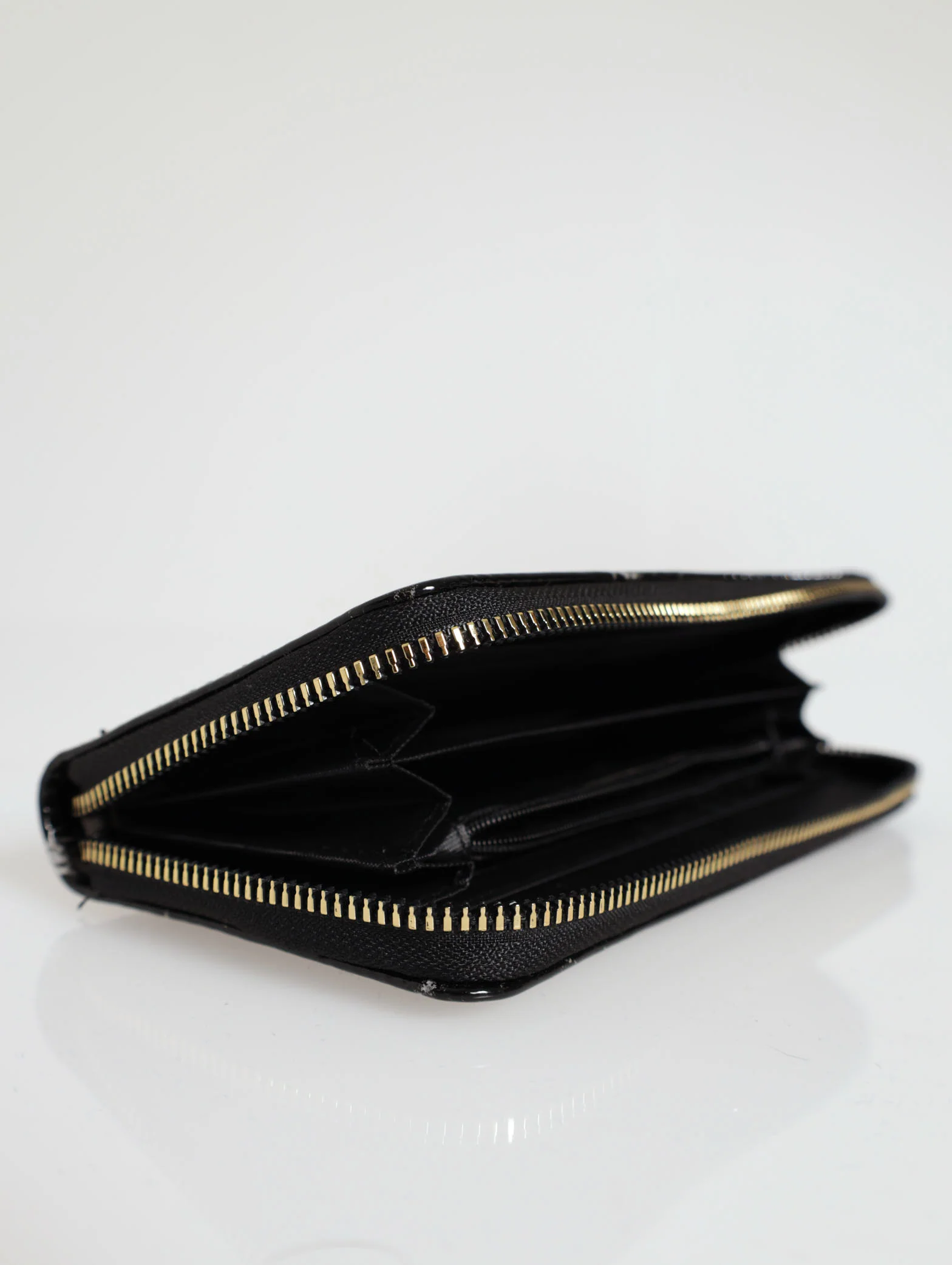 Marble Zip Wallet - Black - Image 2