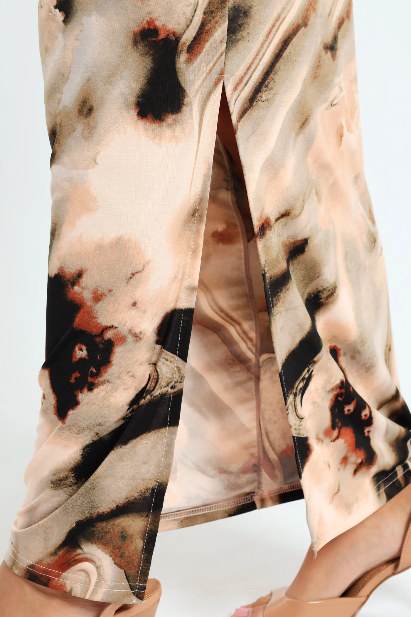 Maxi Slinky Skirt - Multi - Image 4