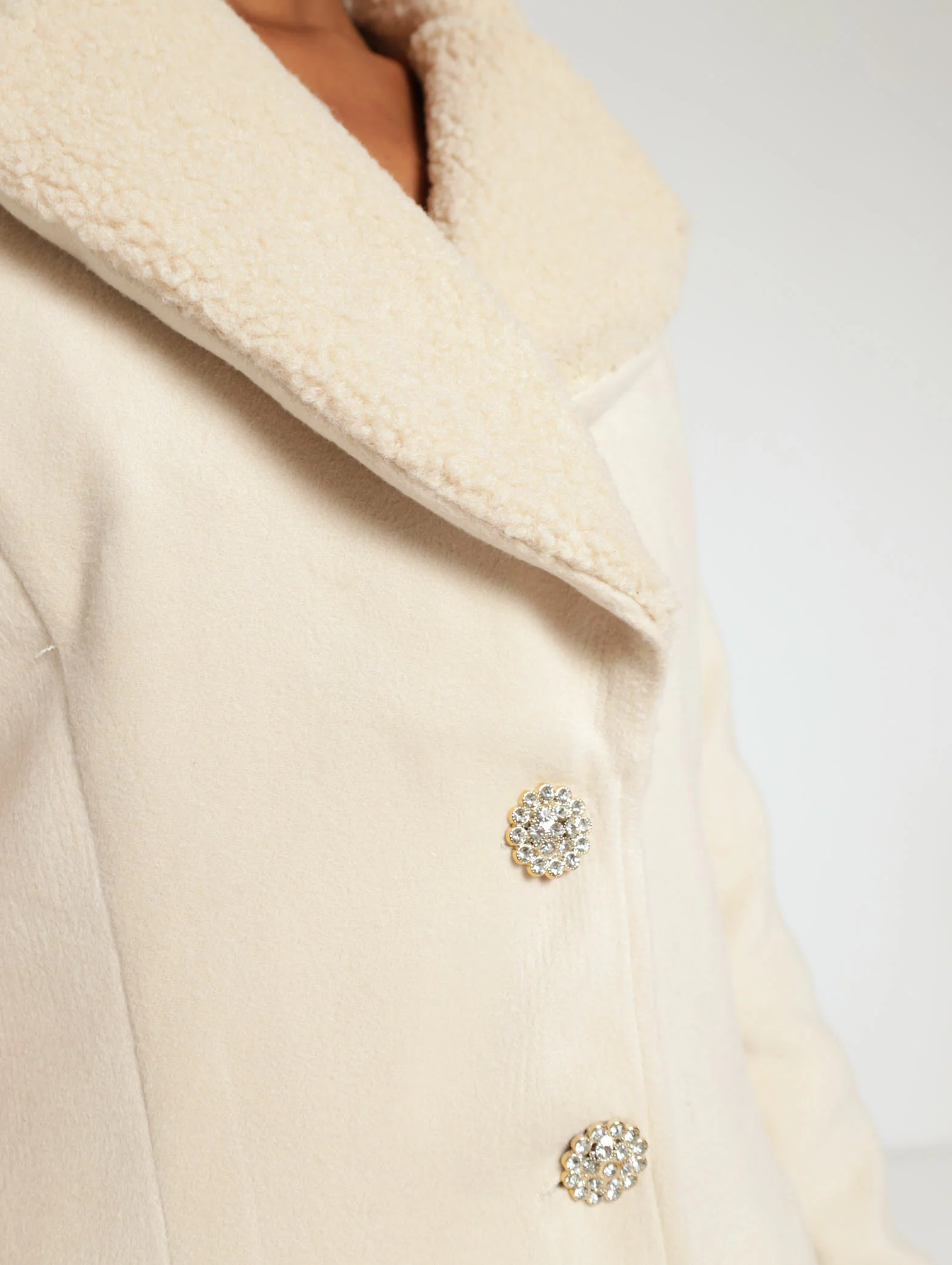 Melton Textured Sleeve Jacket - Image 4