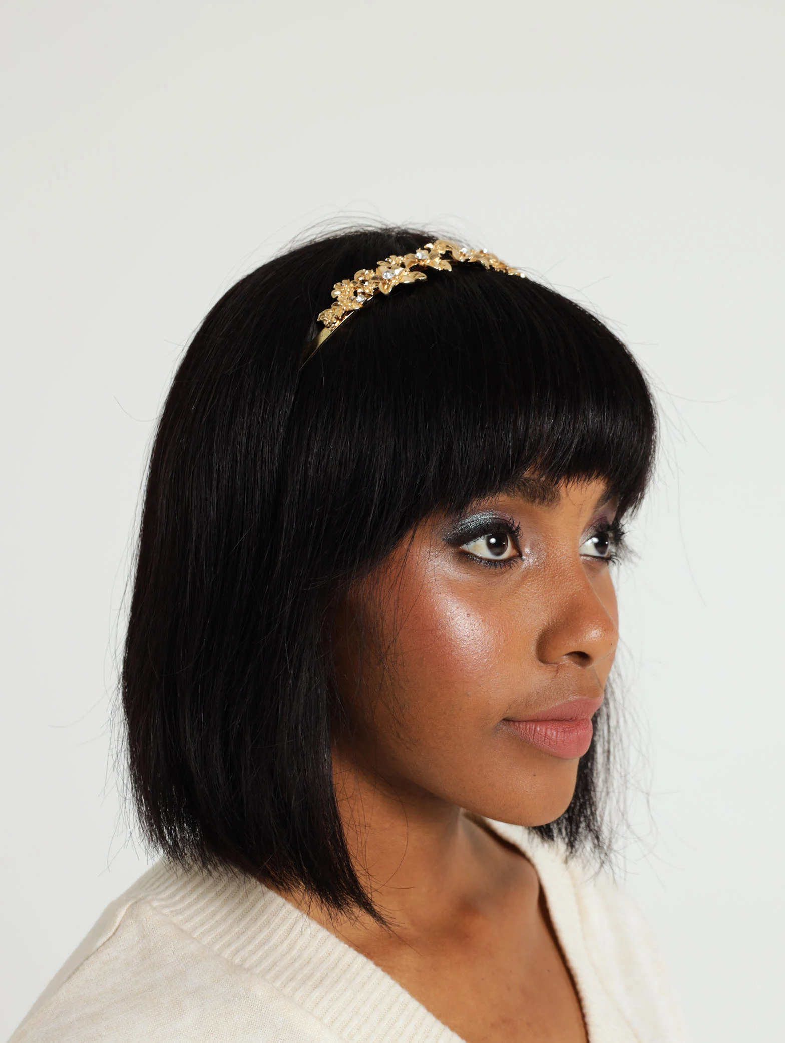 Metal Flower Aliceband - Image 3